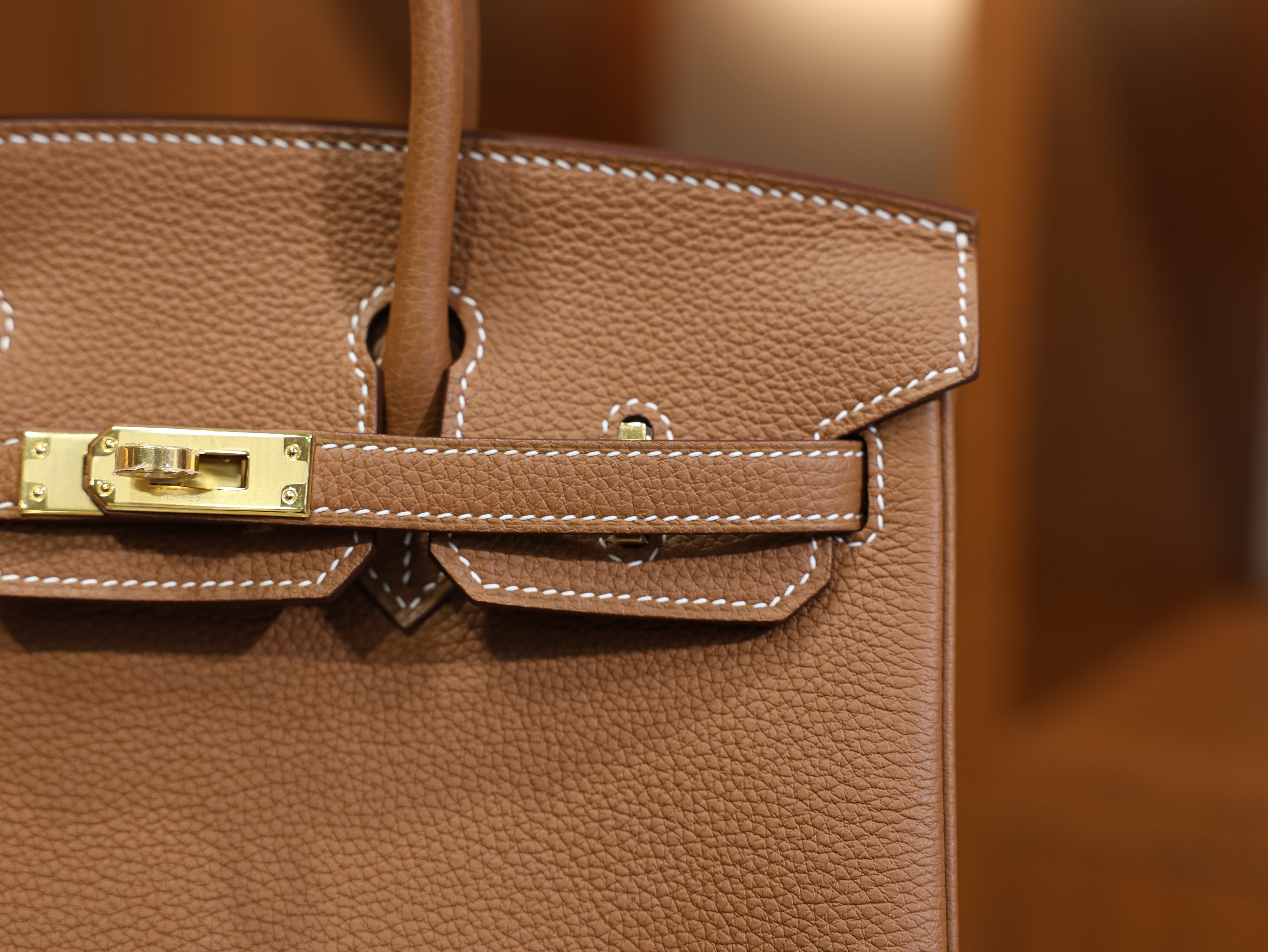 Birkin 25 togo gold GHW