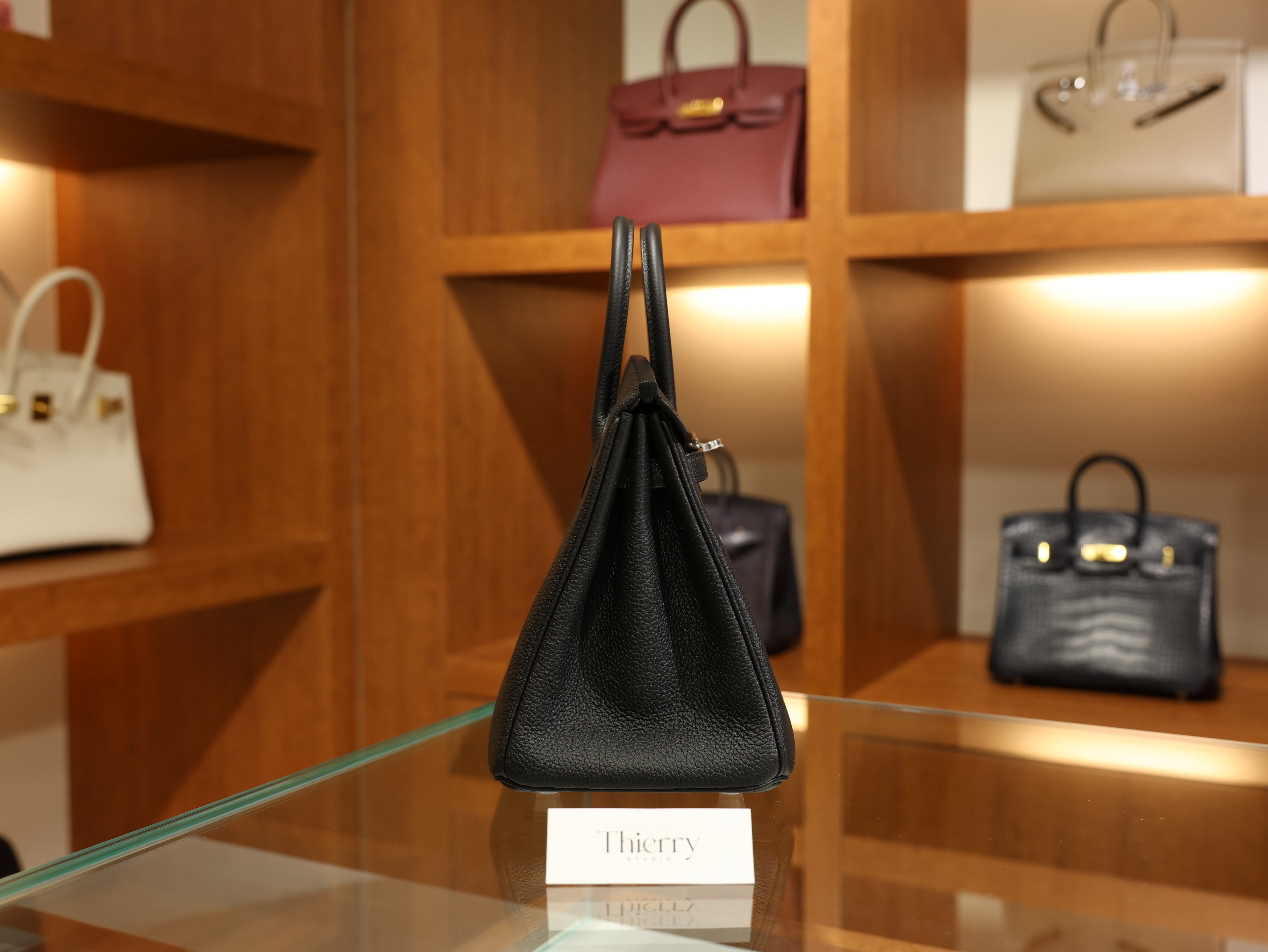 Birkin 25 togo black PHW