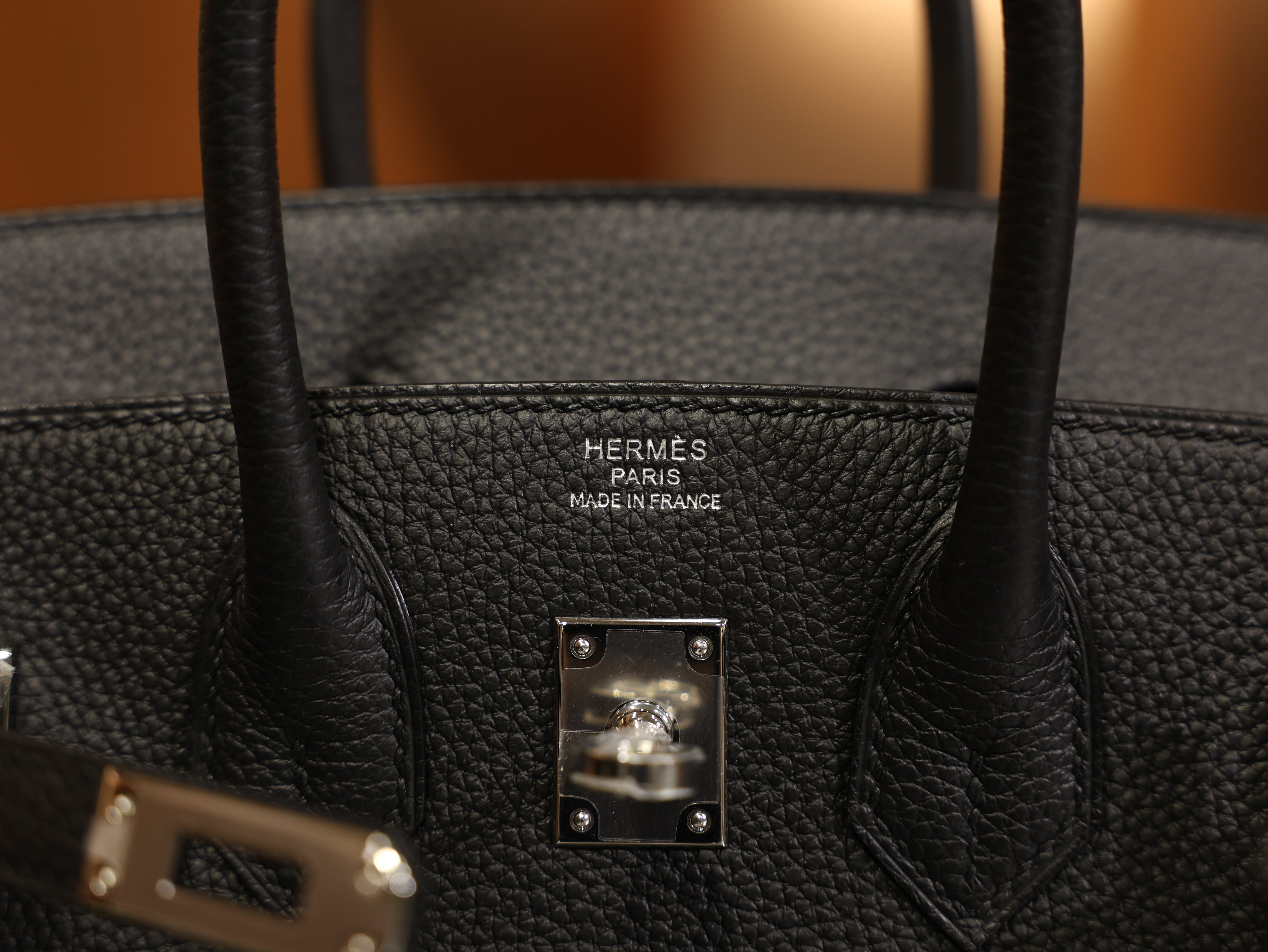 Birkin 25 togo black PHW