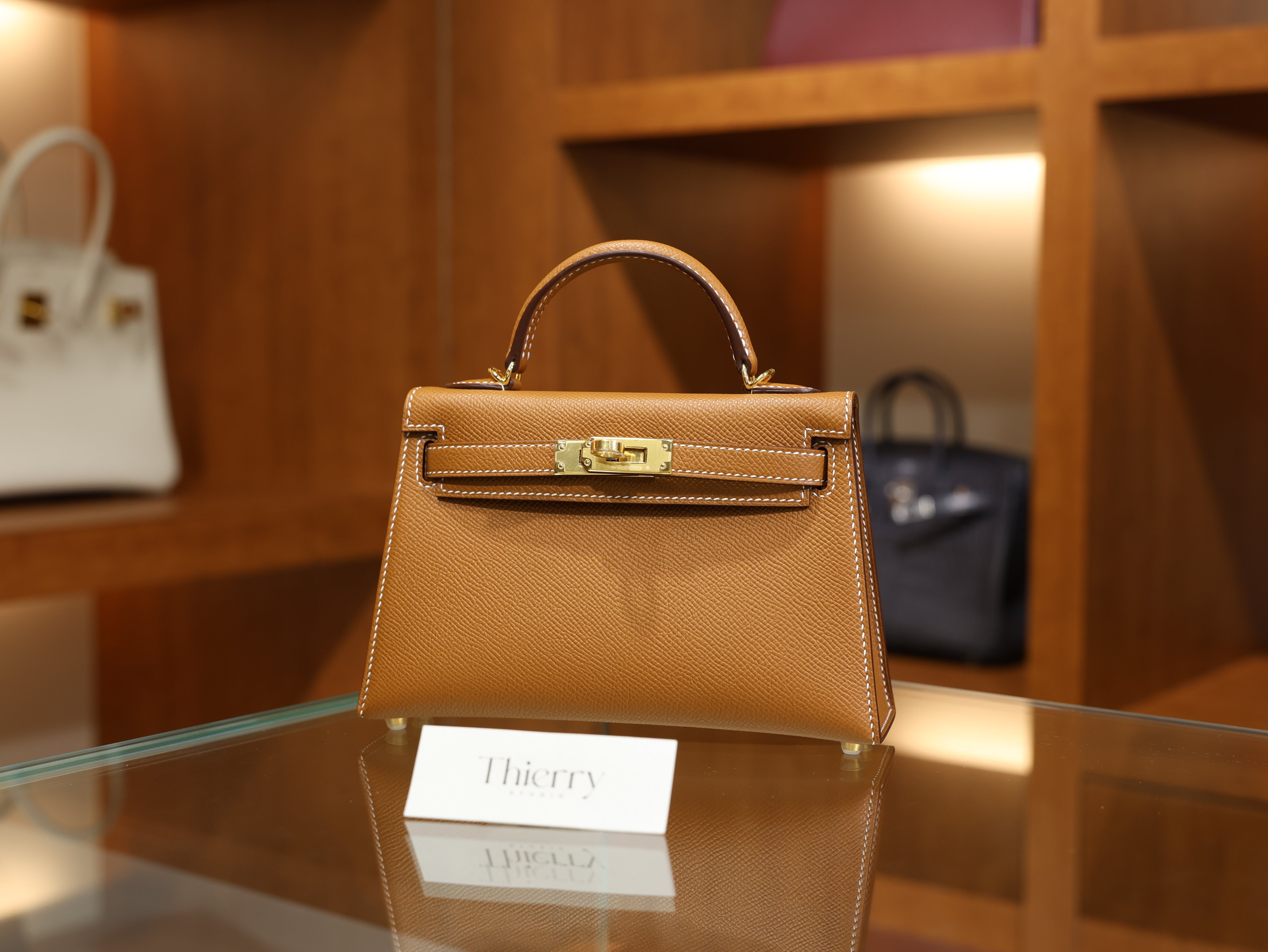 Kelly mini 2 epsom gold GHW