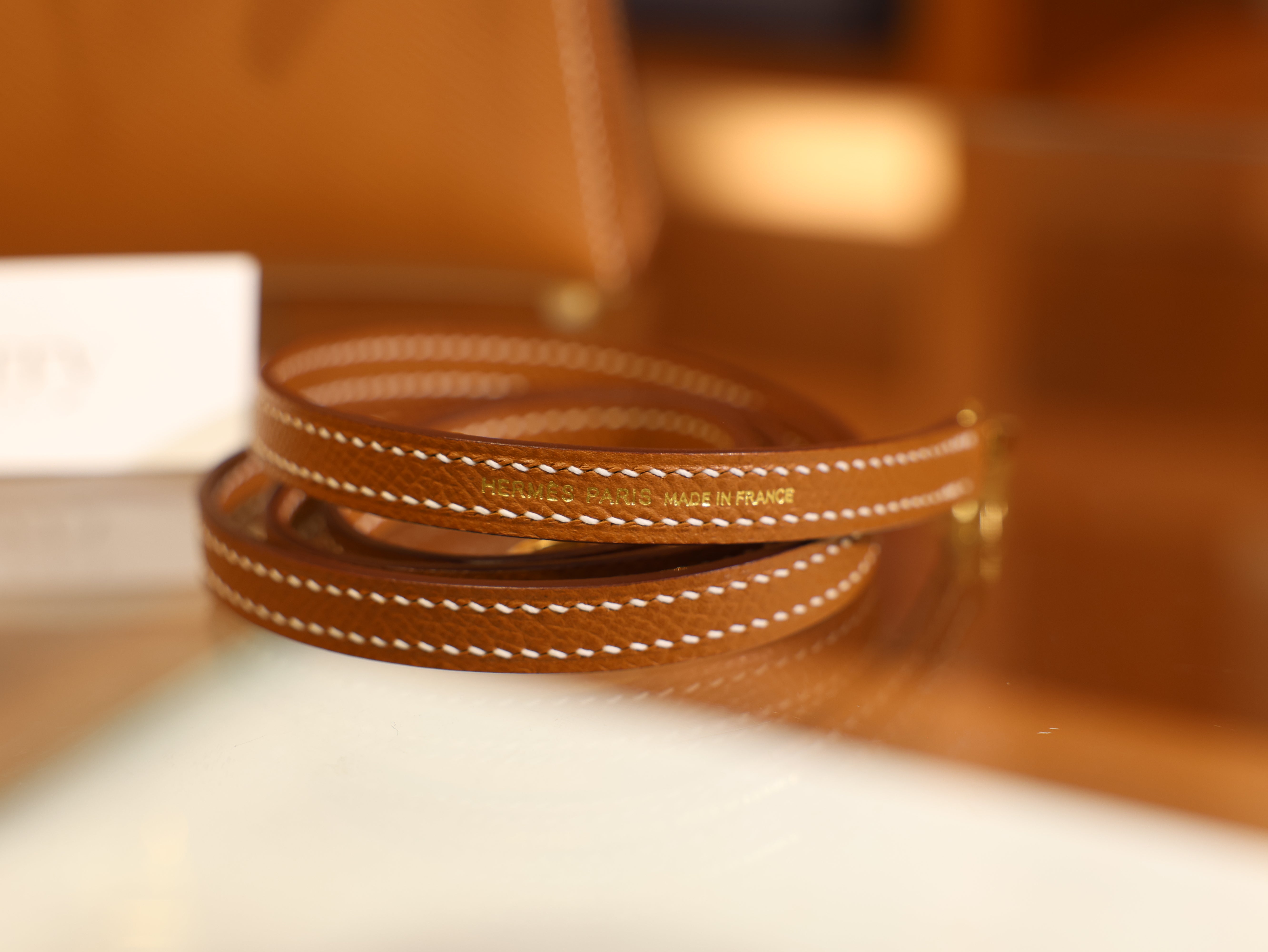 Kelly mini 2 epsom gold GHW