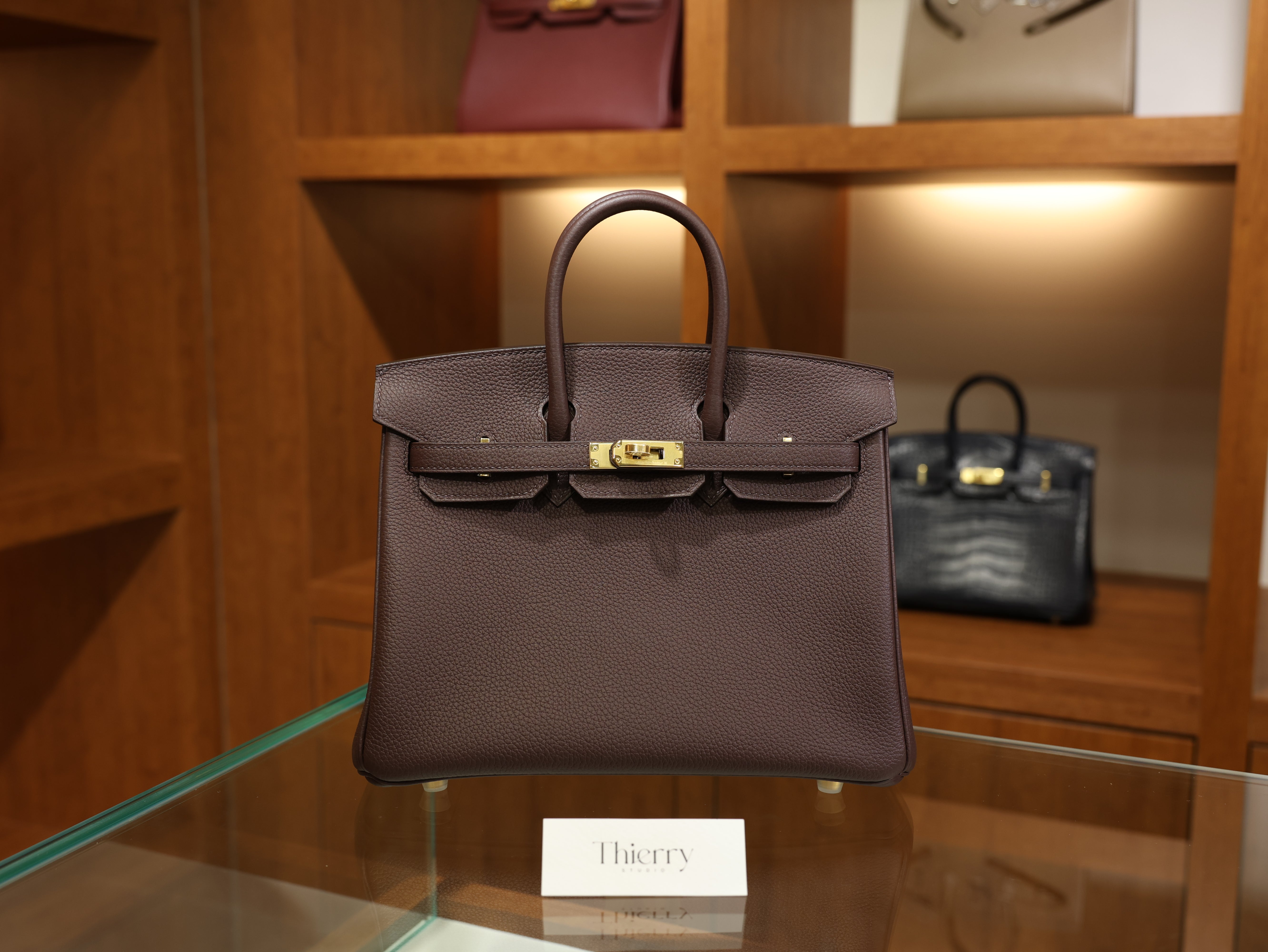 Birkin 25 togo rouge sellier GHW