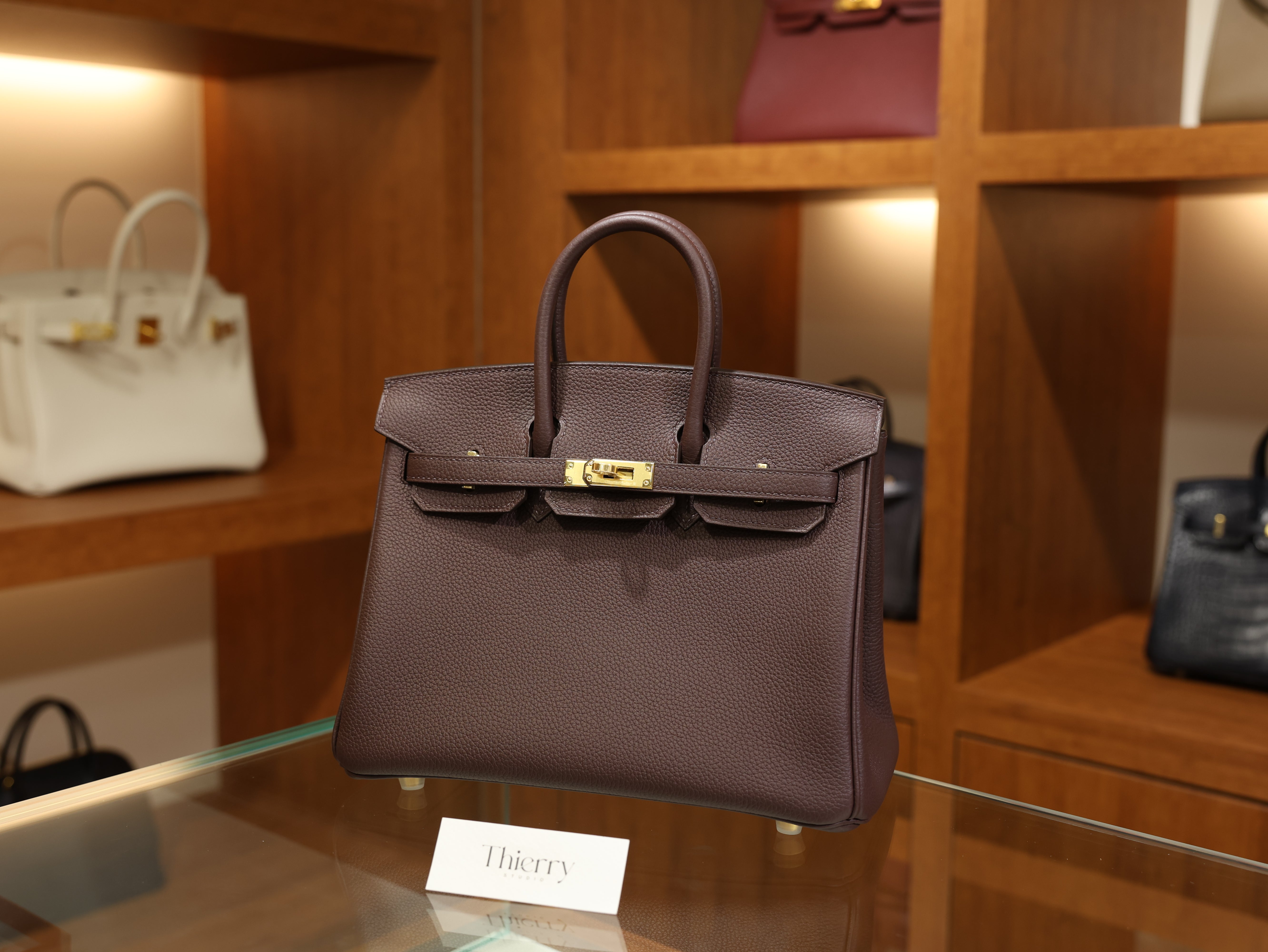 Birkin 25 togo rouge sellier GHW