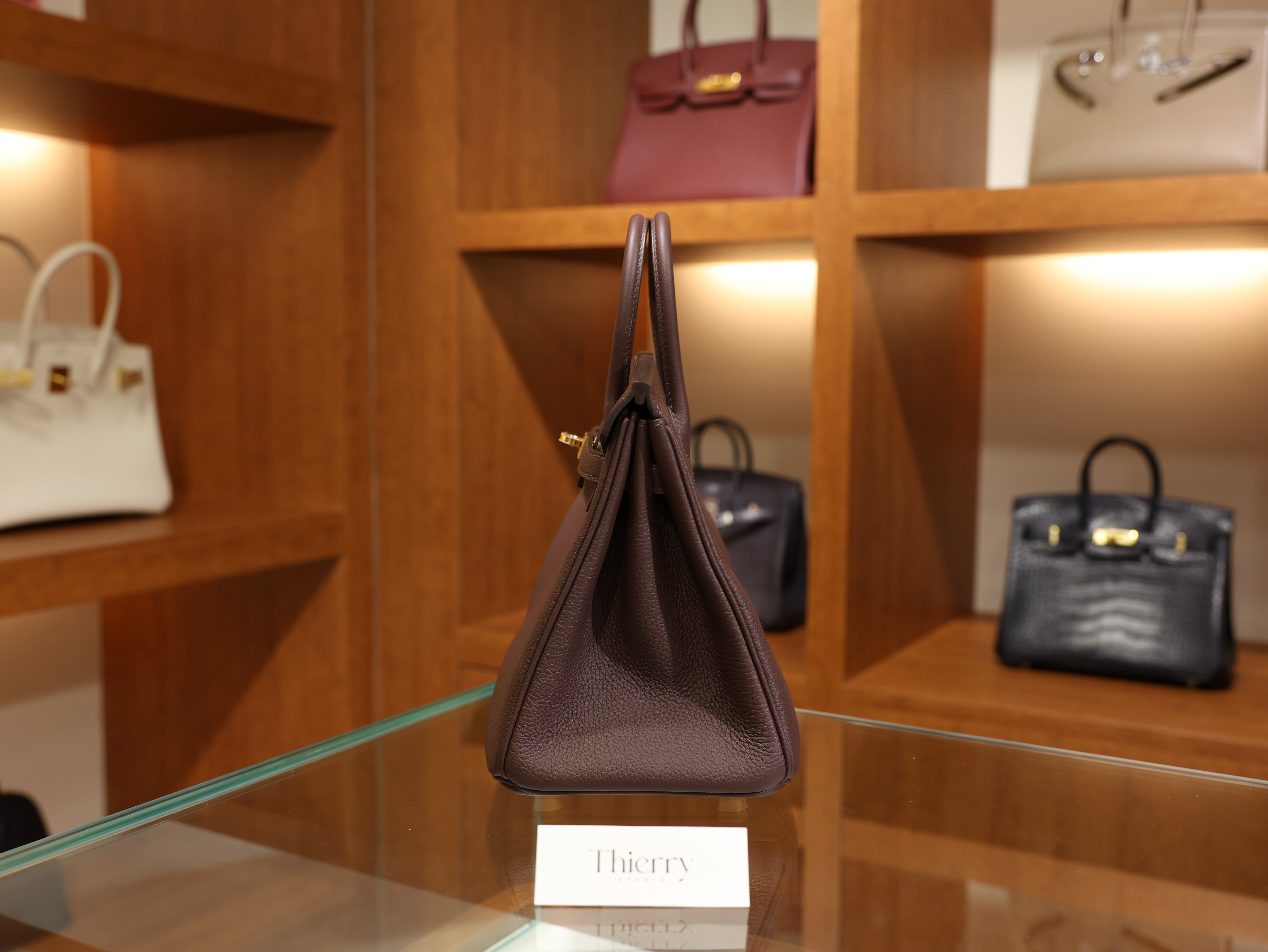 Birkin 25 togo rouge sellier GHW