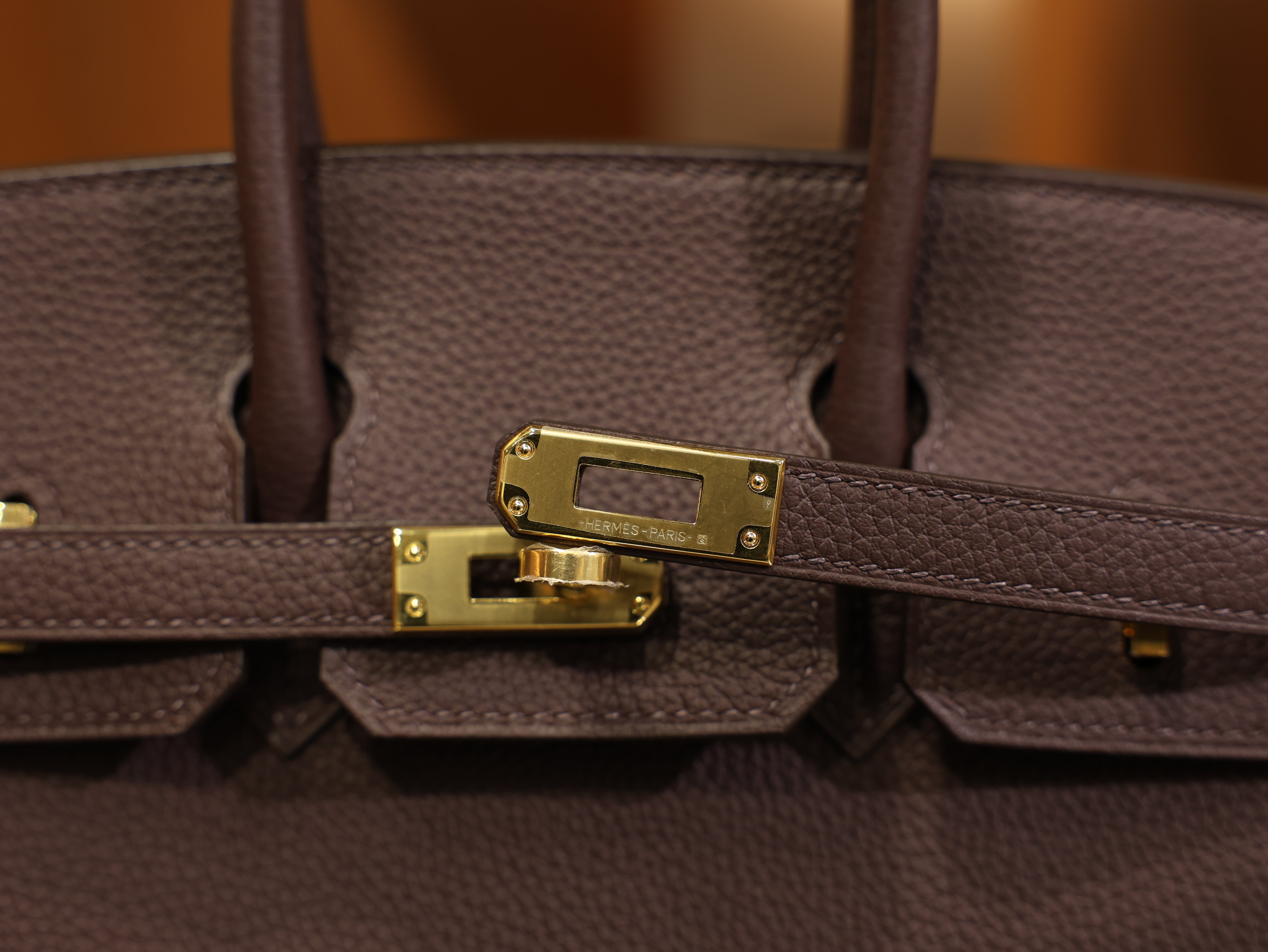 Birkin 25 togo rouge sellier GHW