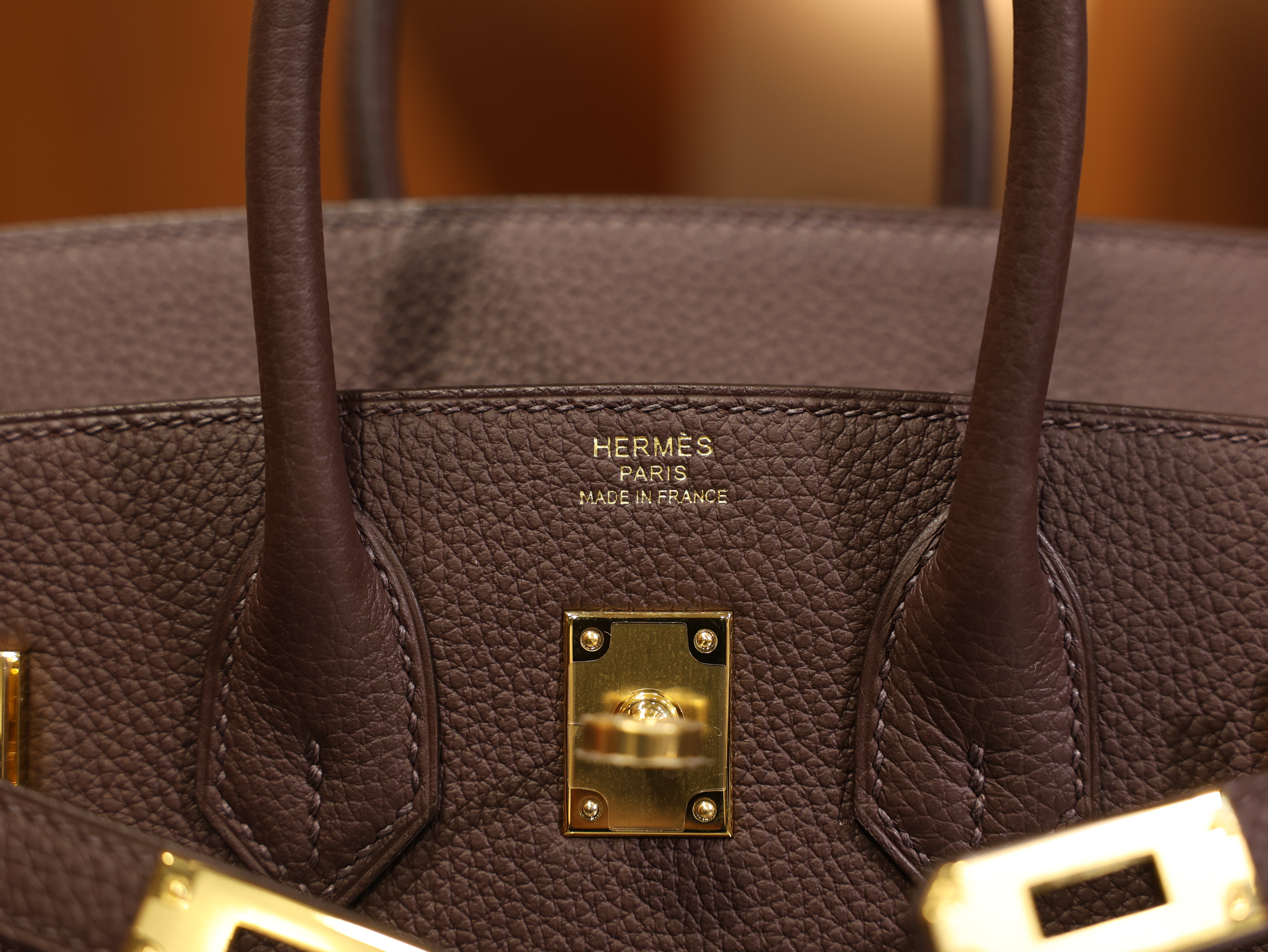 Birkin 25 togo rouge sellier GHW