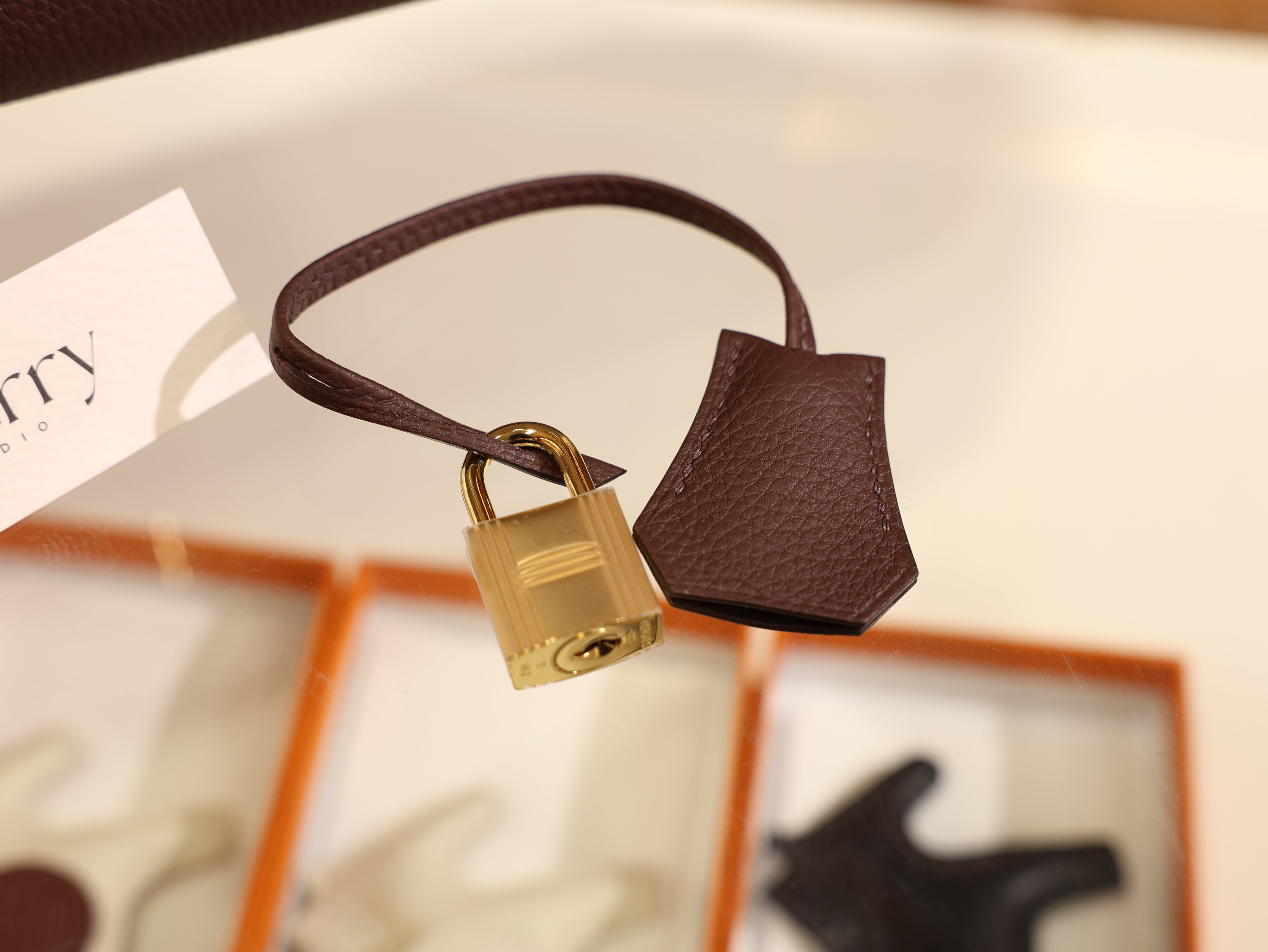 Birkin 25 togo rouge sellier GHW