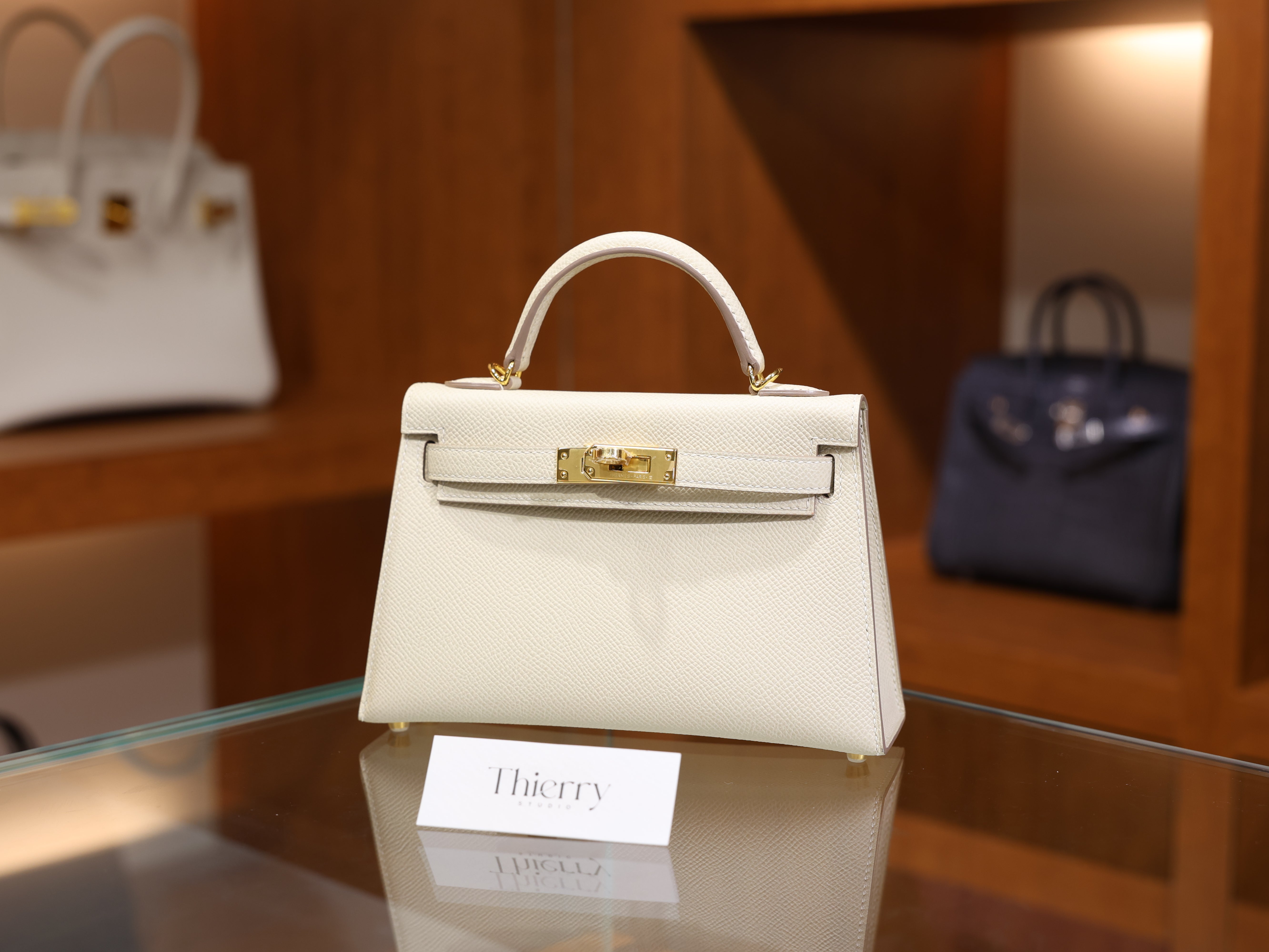 Kelly mini 2 epsom craie GHW