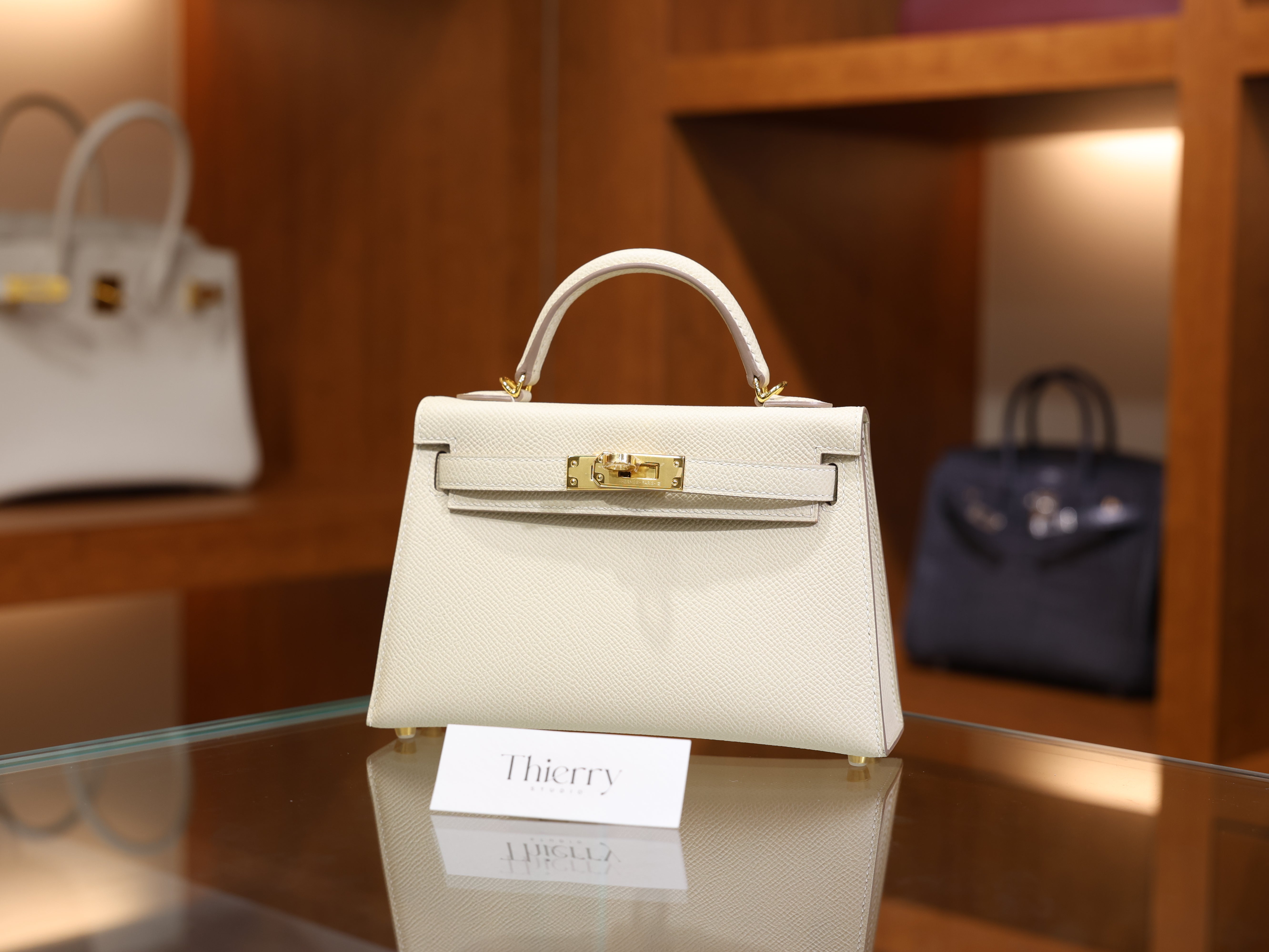 Kelly mini 2 epsom craie GHW