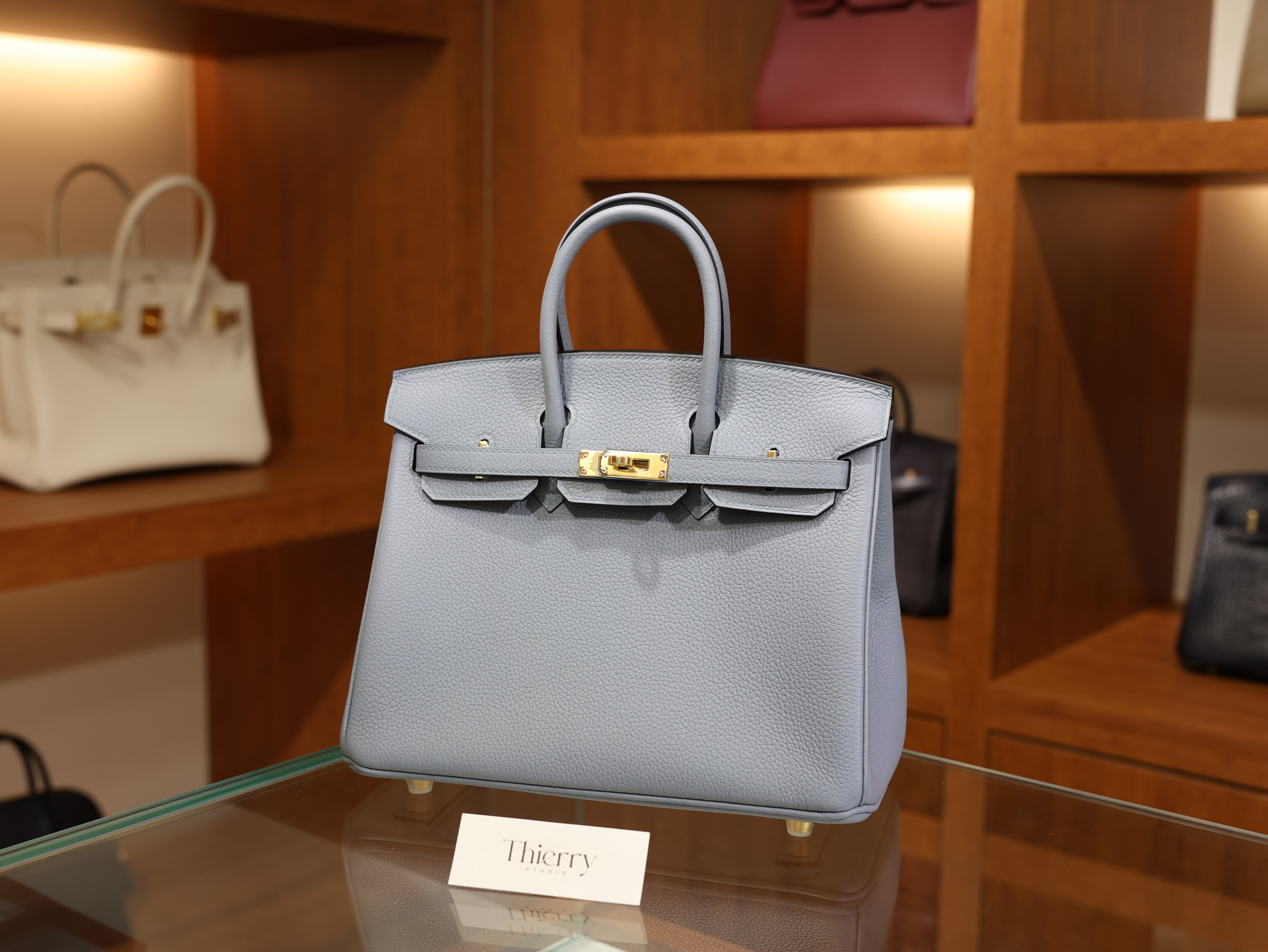 Birkin 25 togo blue lin GHW