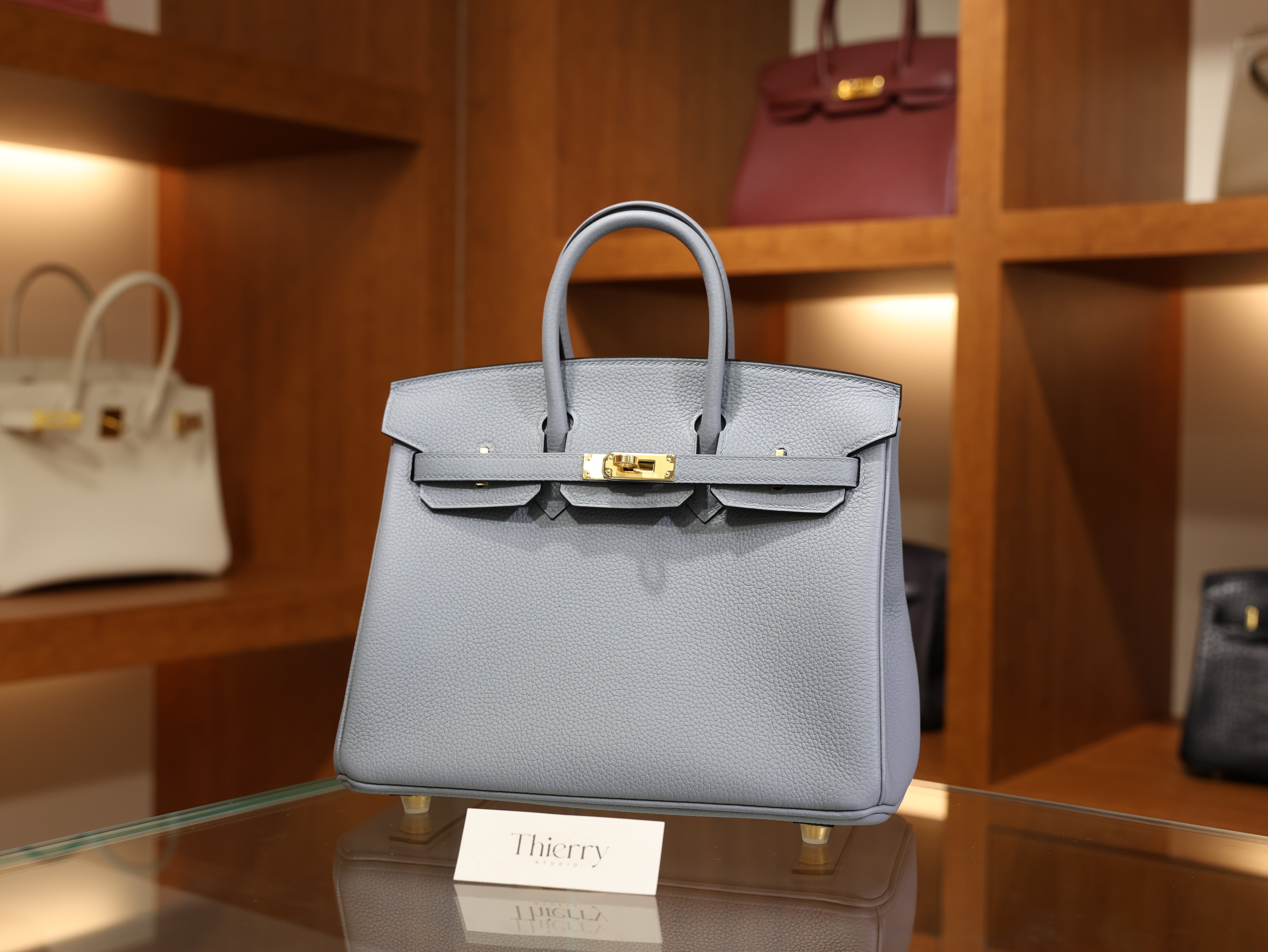 Birkin 25 togo blue lin GHW