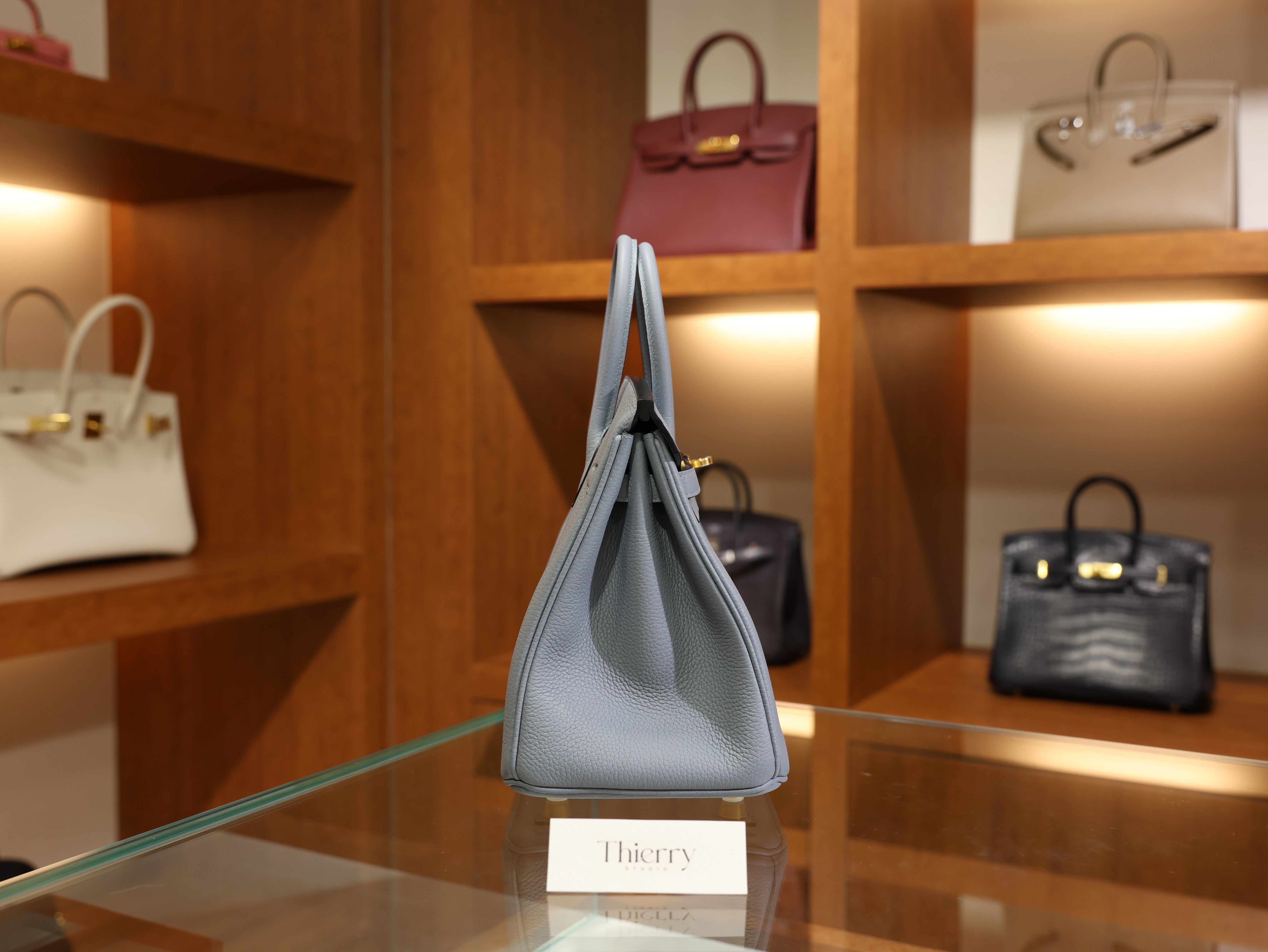 Birkin 25 togo blue lin GHW