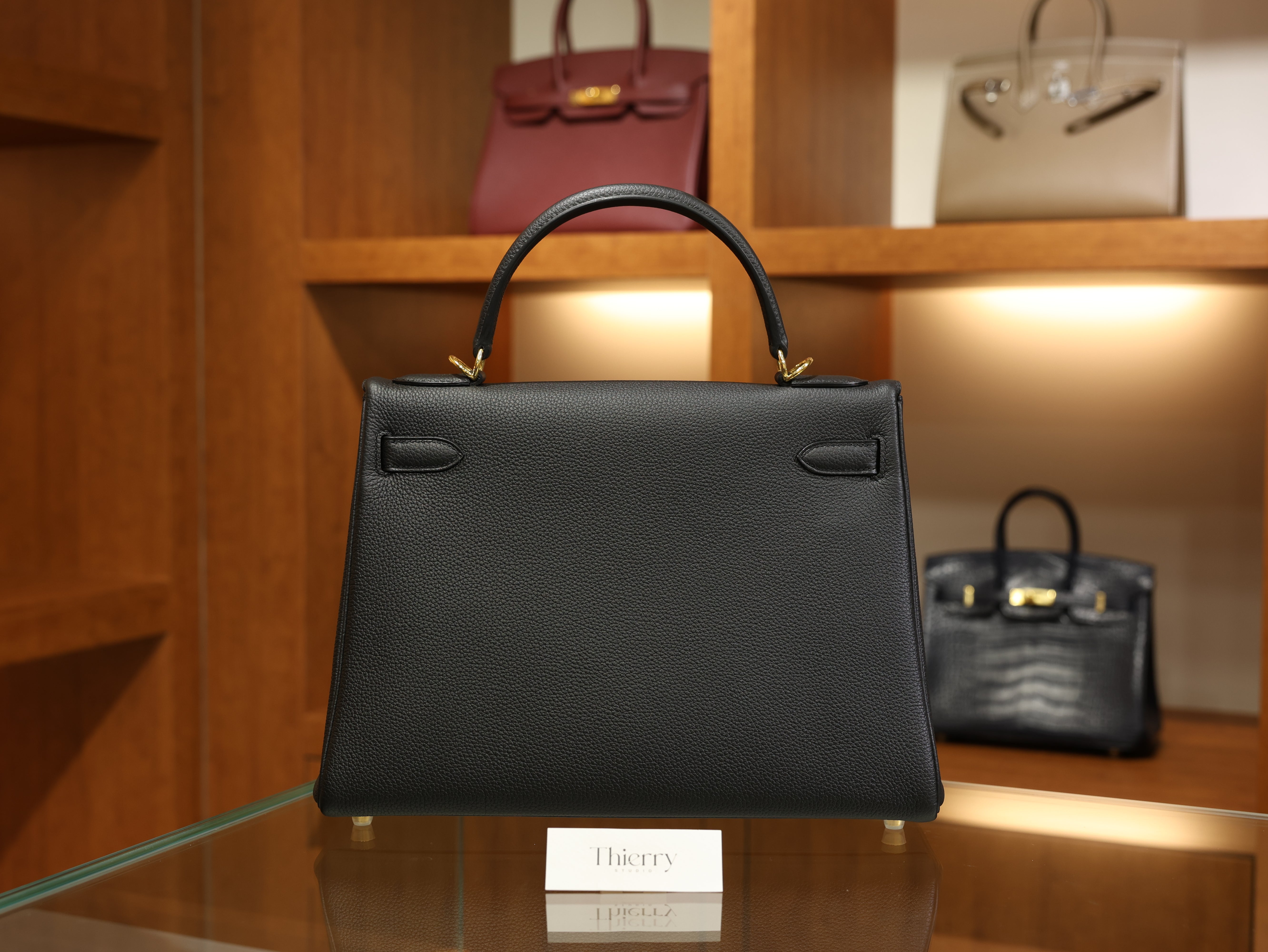 Kelly 32 togo black GHW