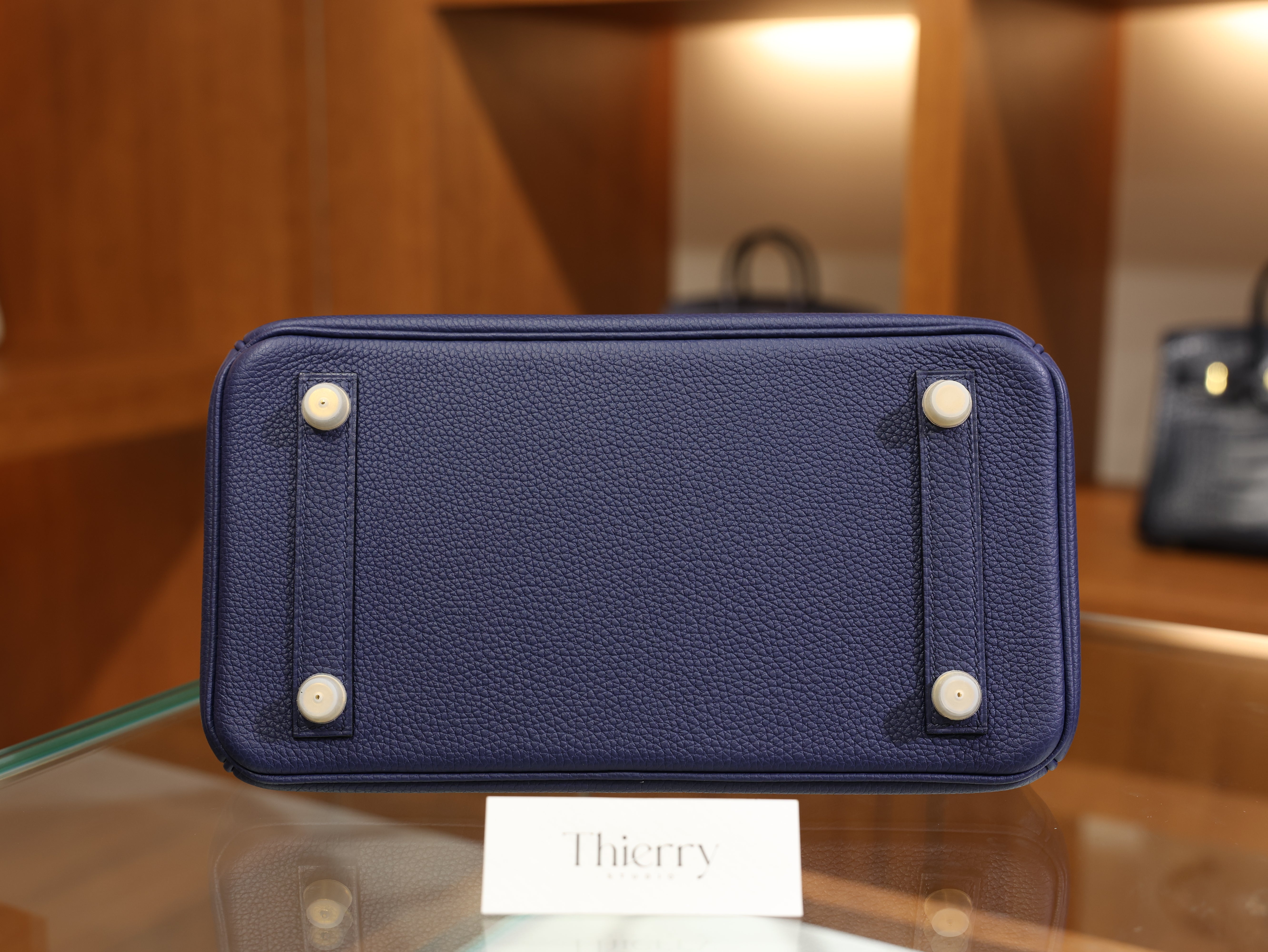 Birkin 25 togo blue saphir GHW