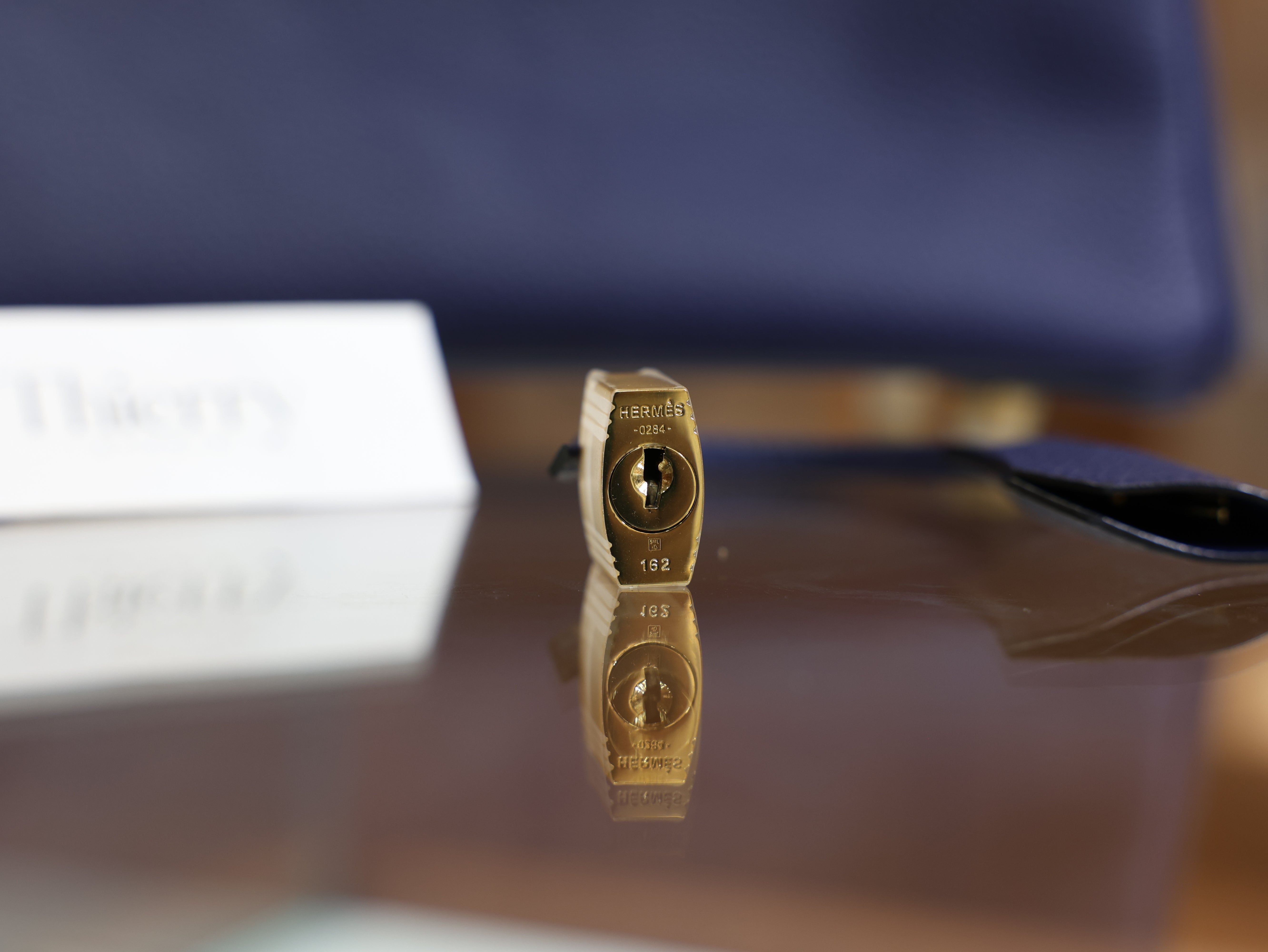 Birkin 25 togo blue saphir GHW