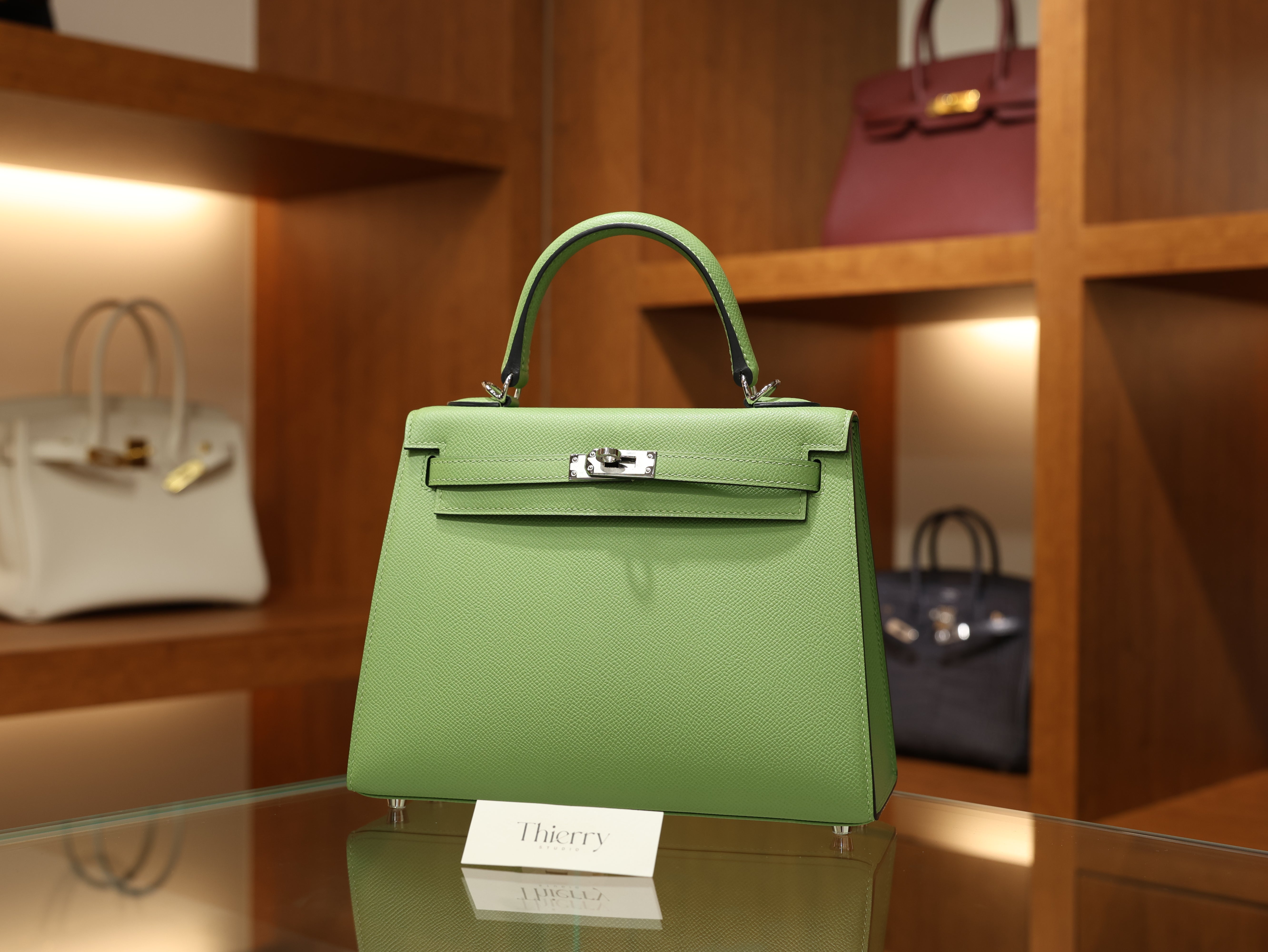 Kelly 25 epsom vert criquet PHW