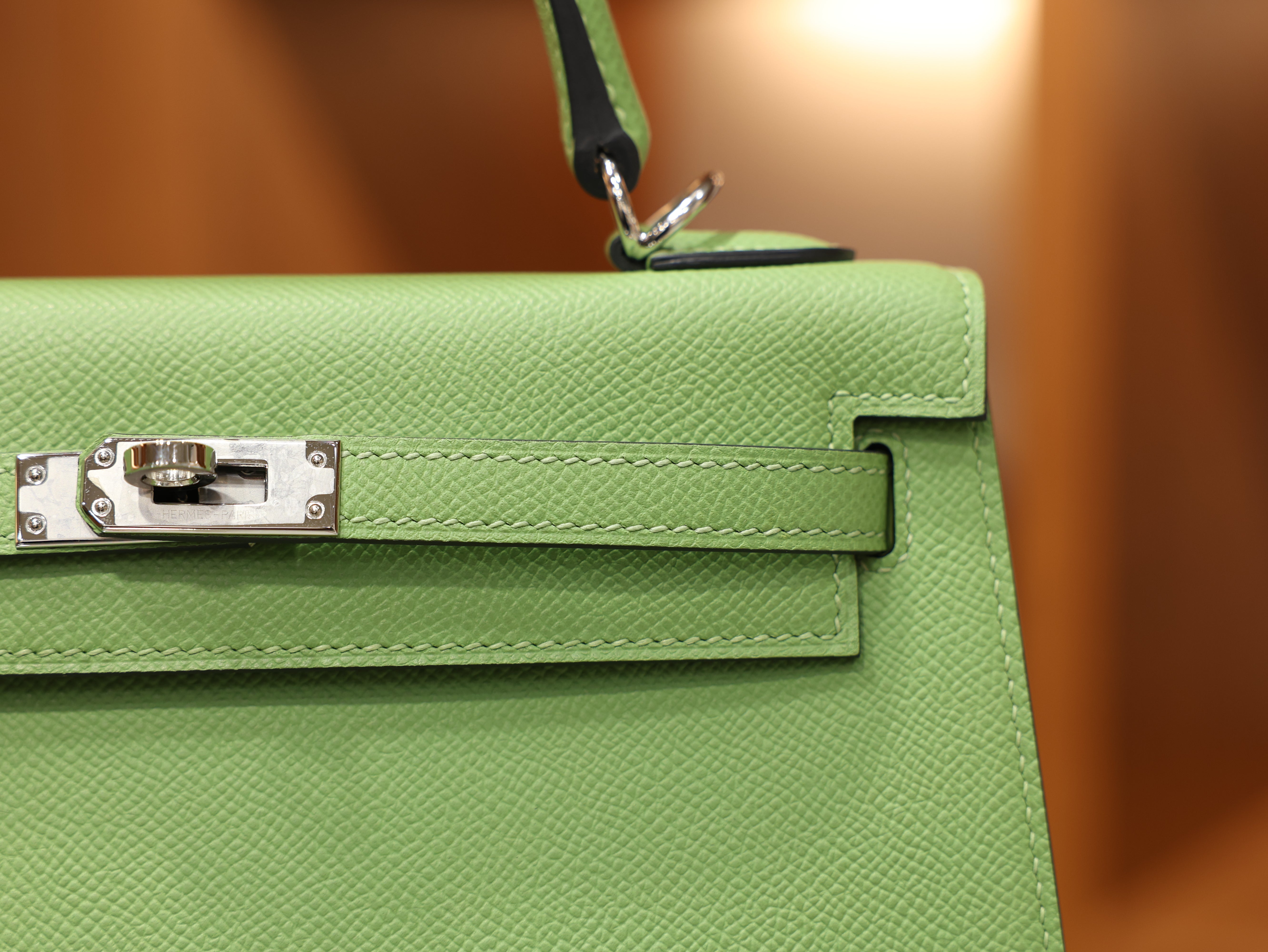 Kelly 25 epsom vert criquet PHW