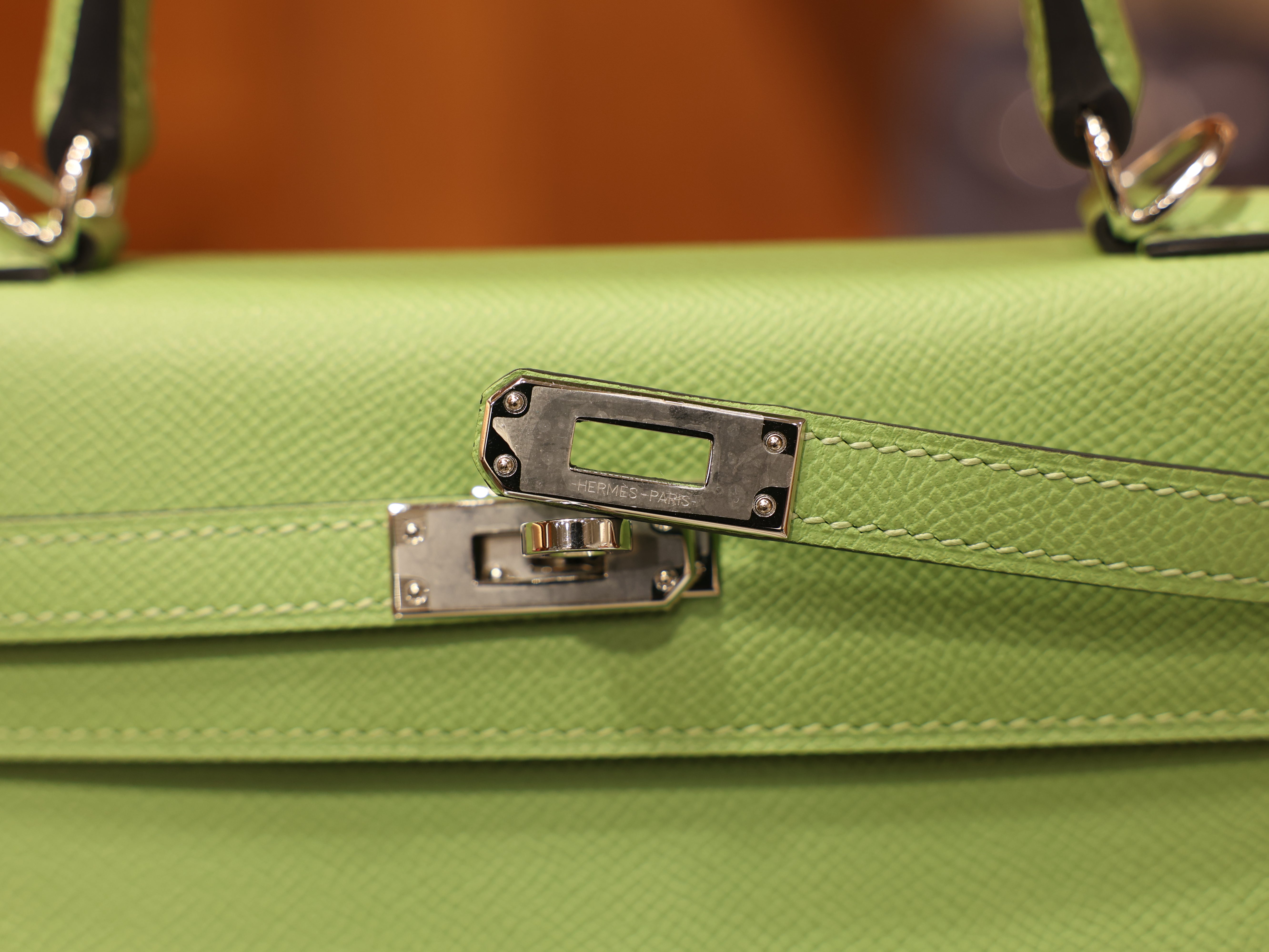 Kelly 25 epsom vert criquet PHW