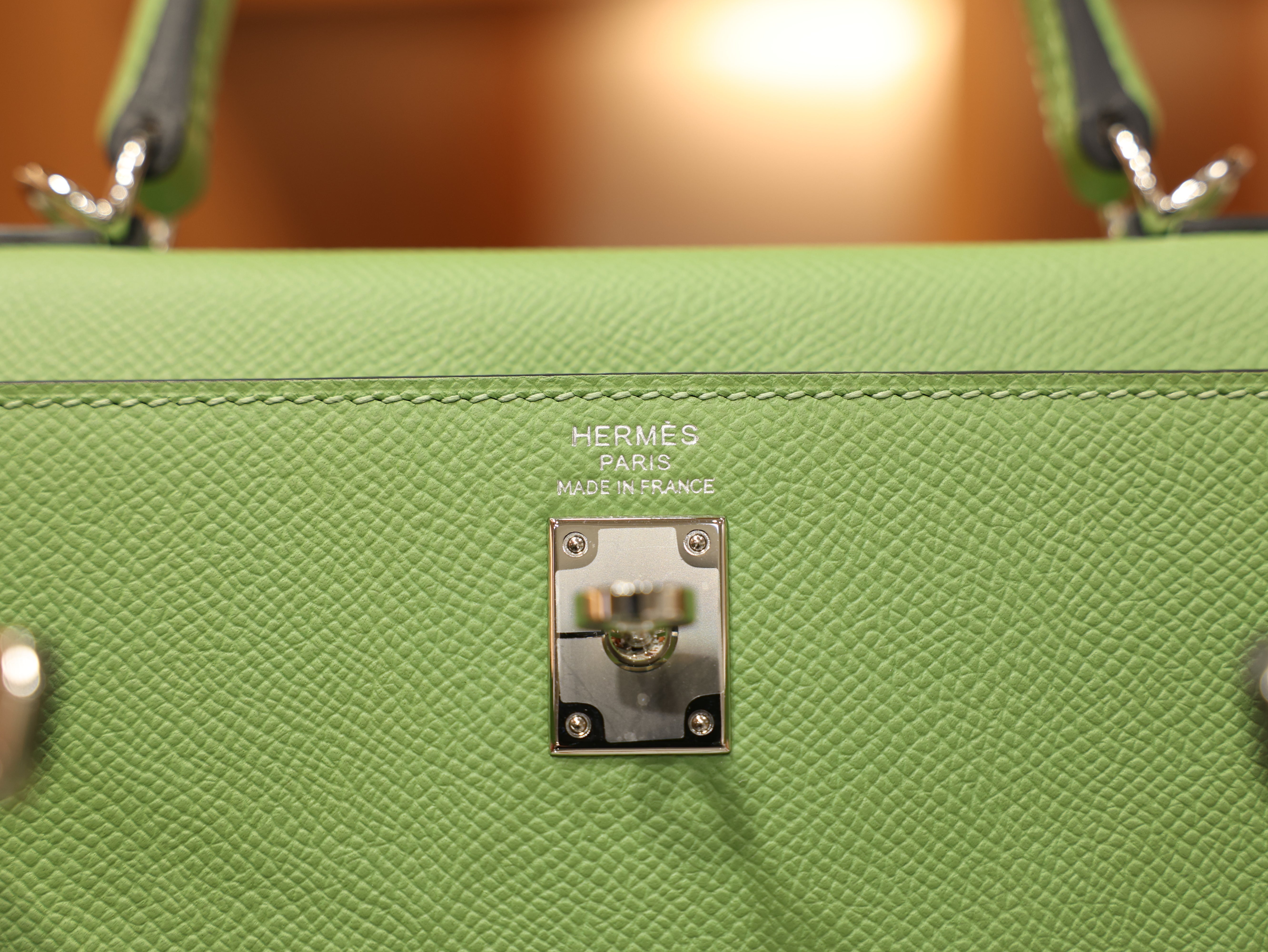 Kelly 25 epsom vert criquet PHW