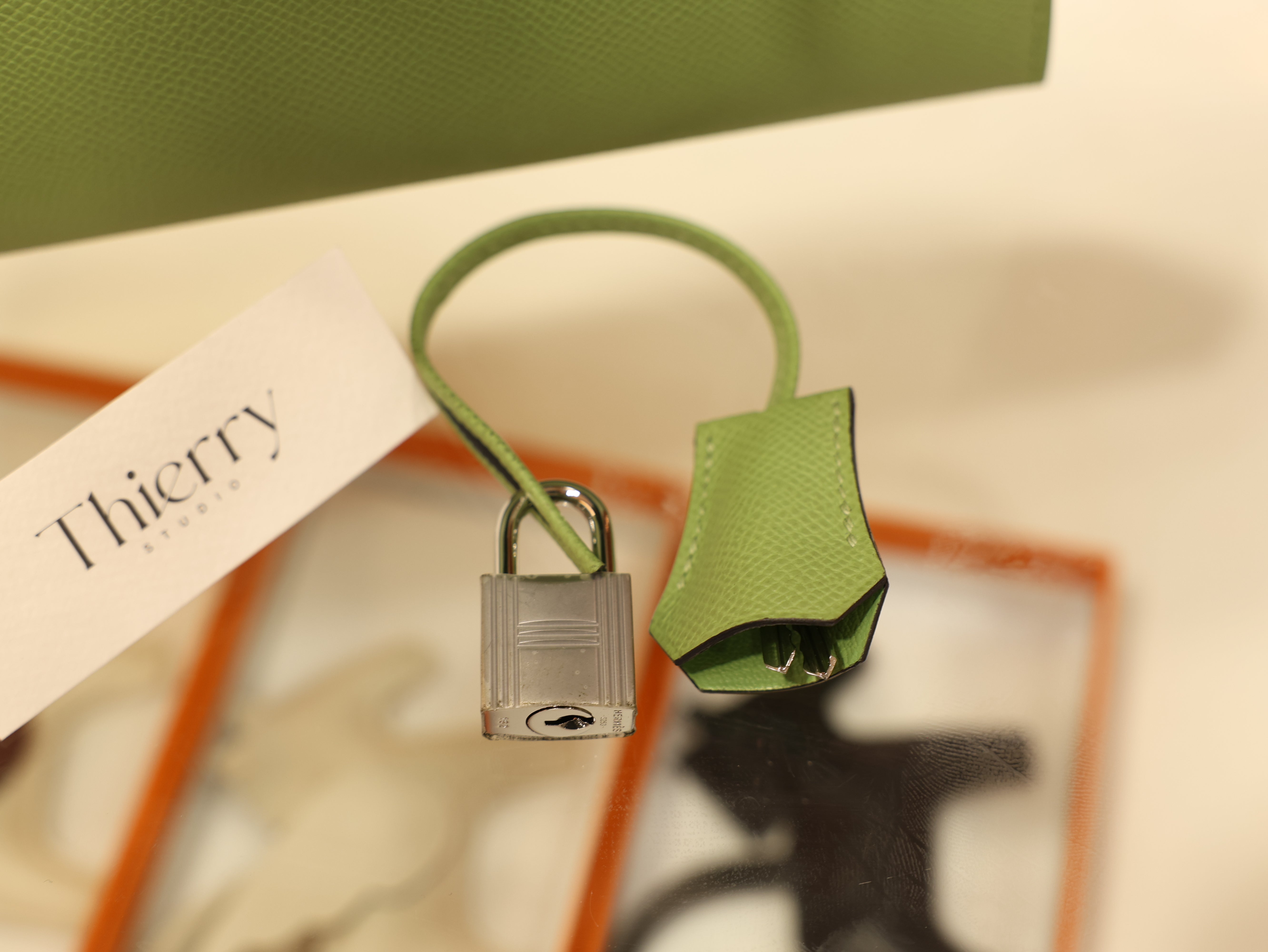 Kelly 25 epsom vert criquet PHW