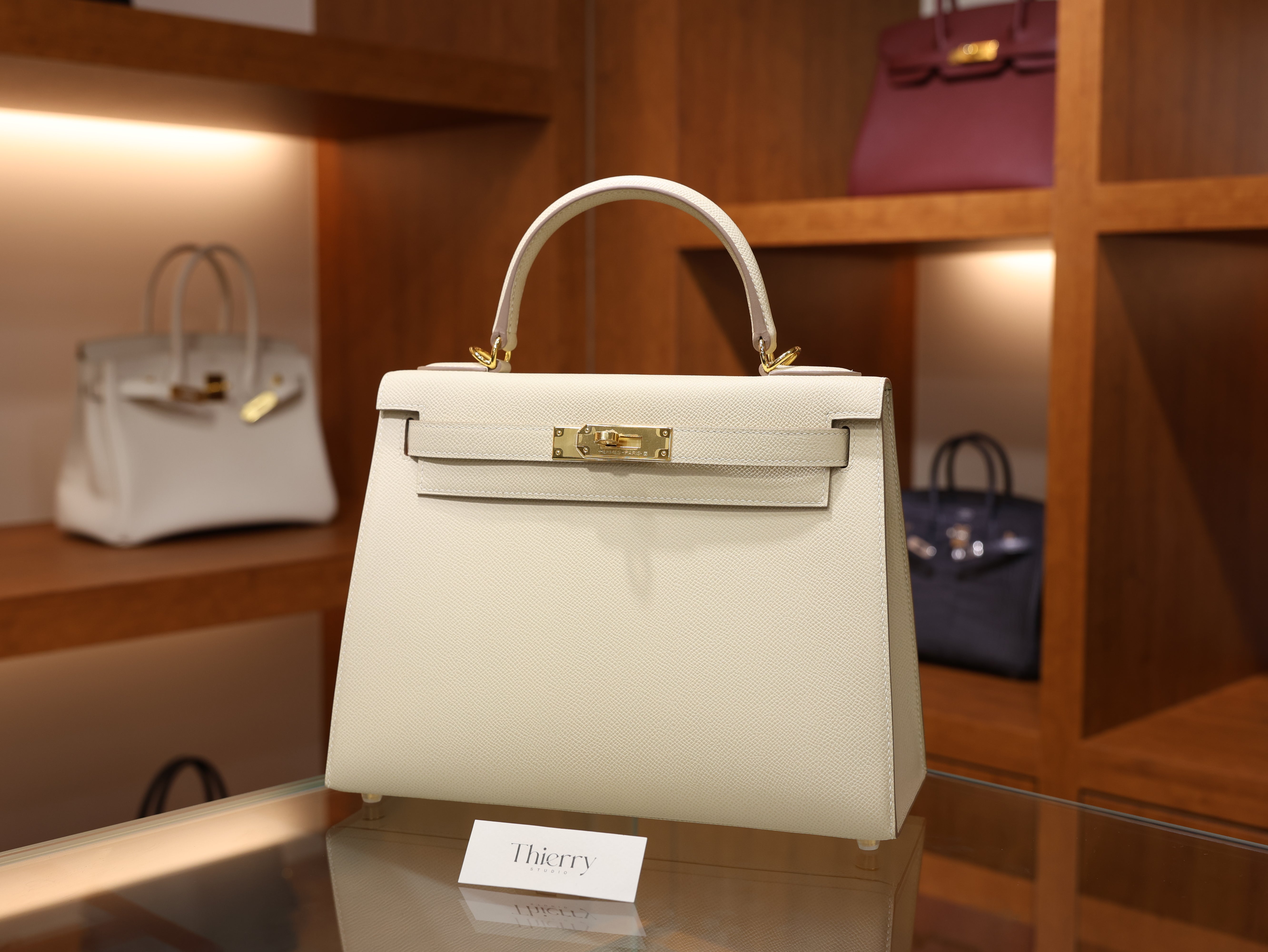 Kelly 28 epsom craie GHW