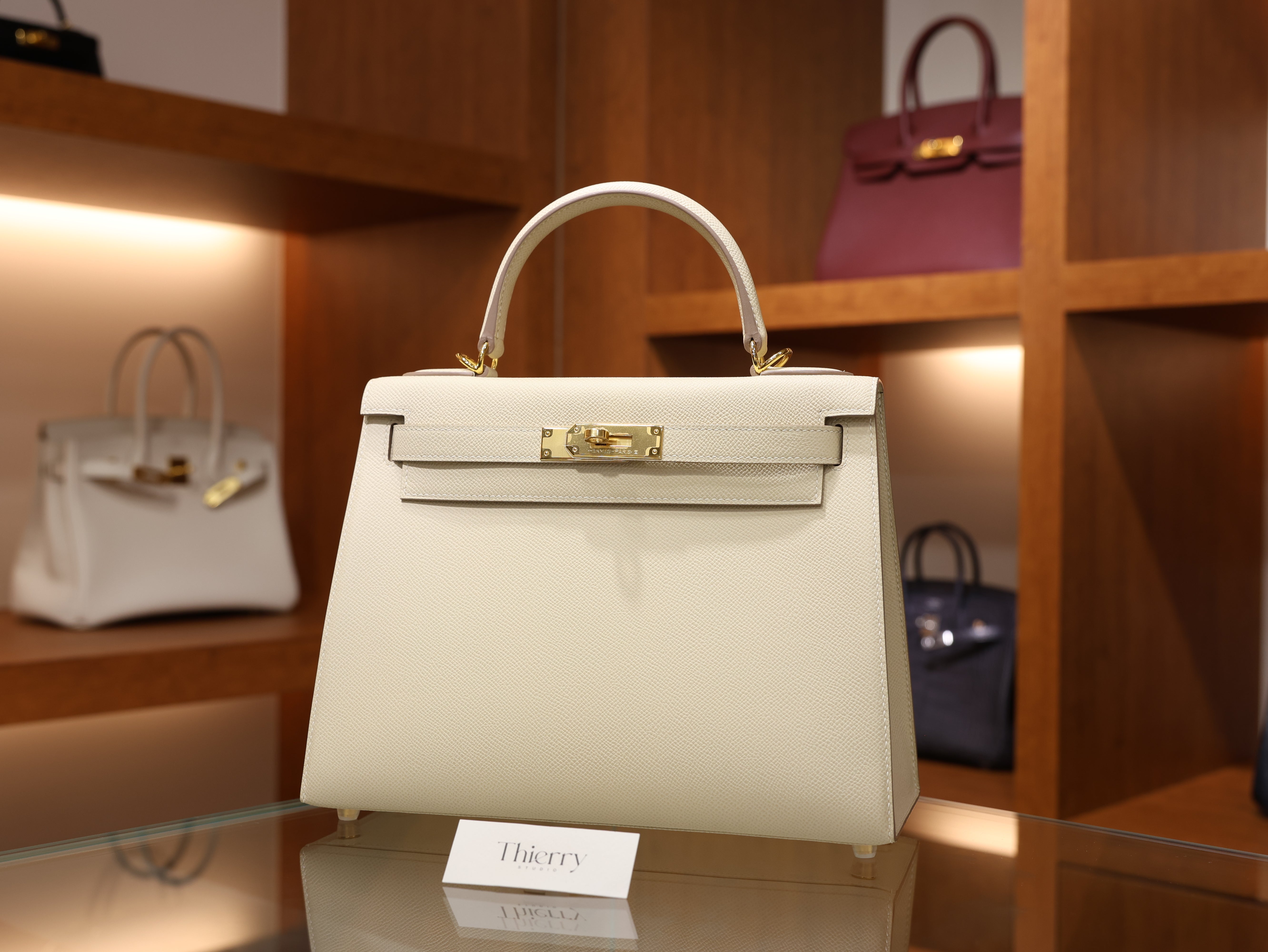 Kelly 28 epsom craie GHW