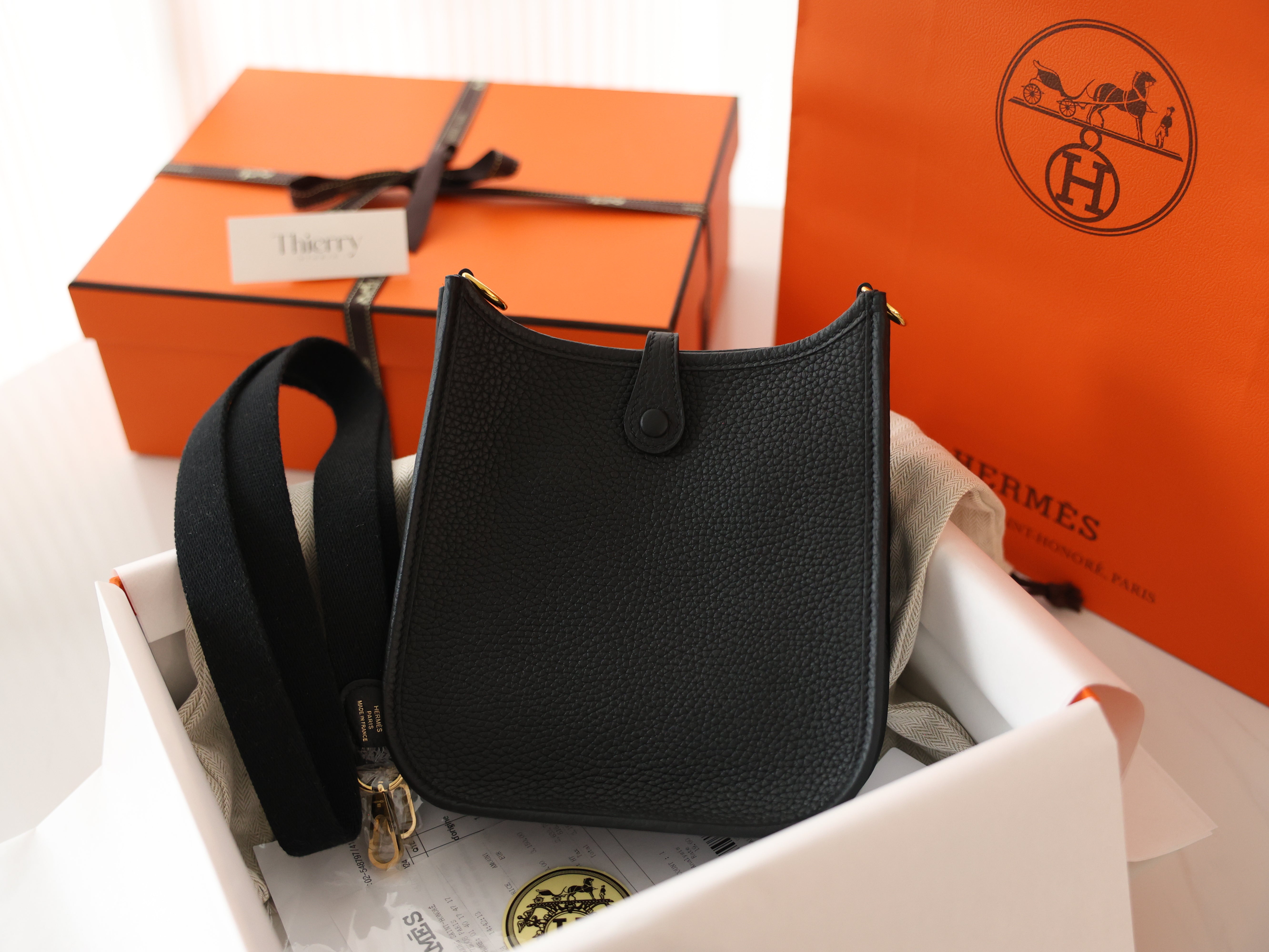 Evelyne mini clemence black GHW