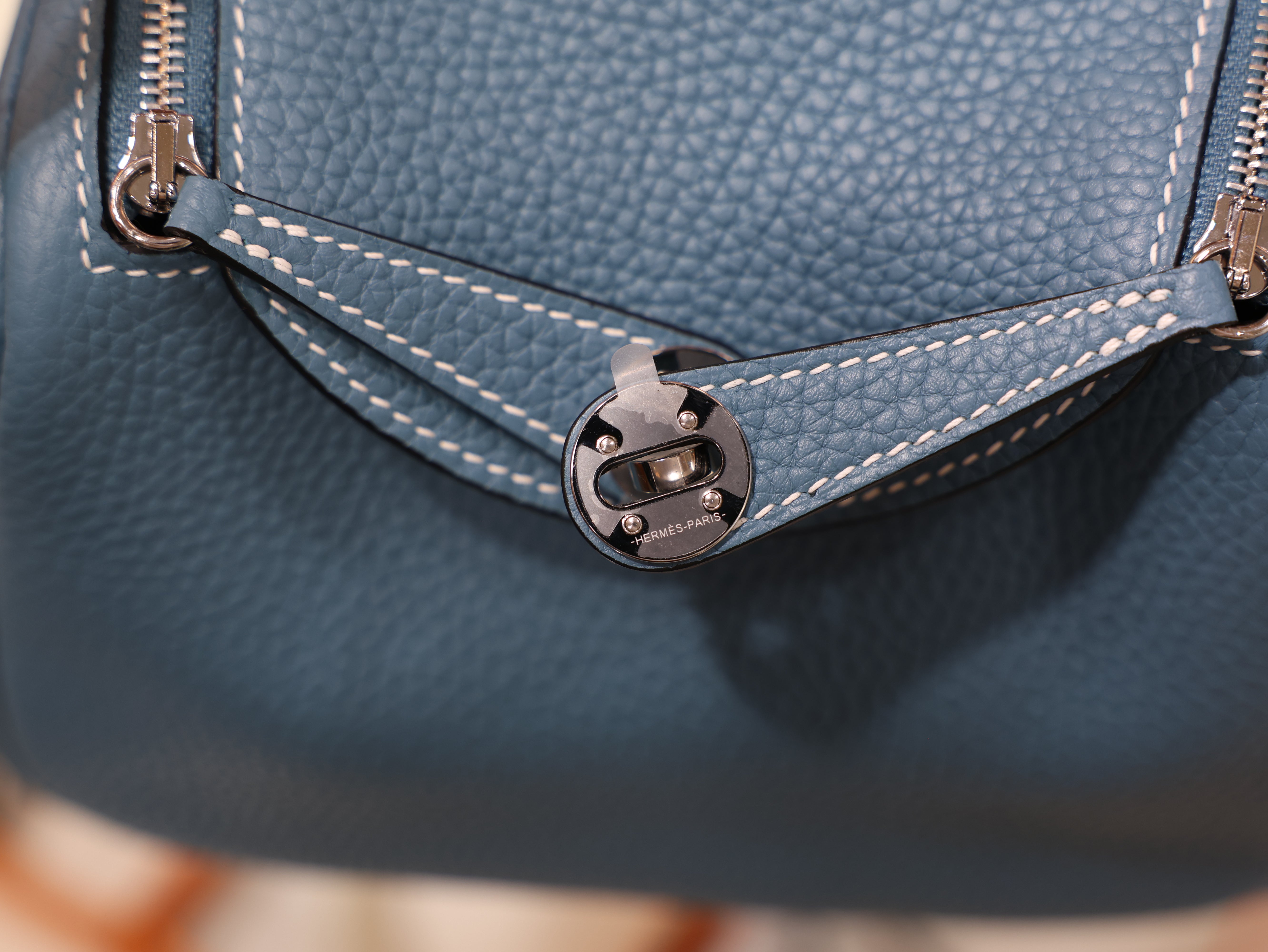 Lindy mini clemence blue jean PHW