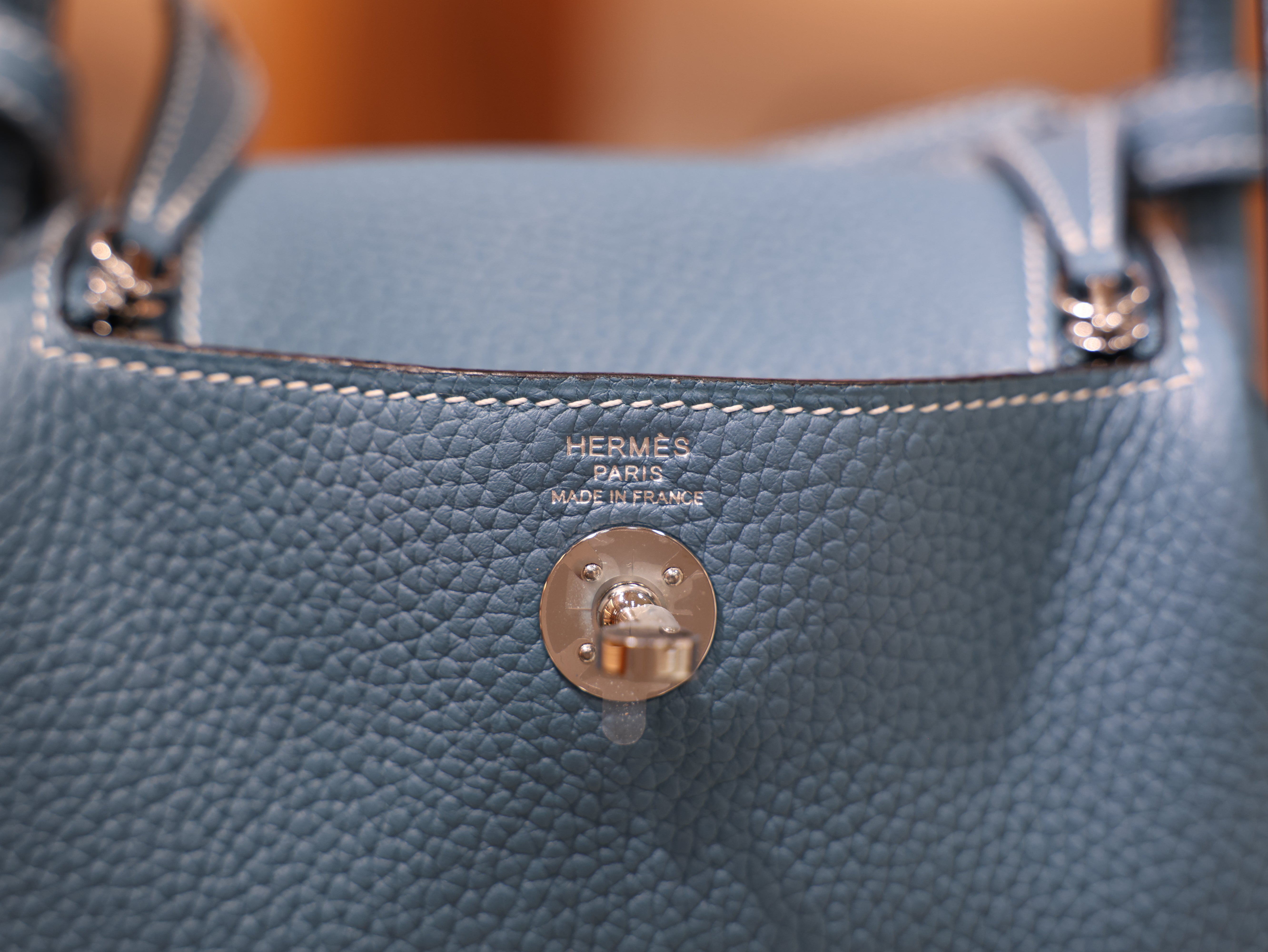 Lindy mini clemence blue jean PHW