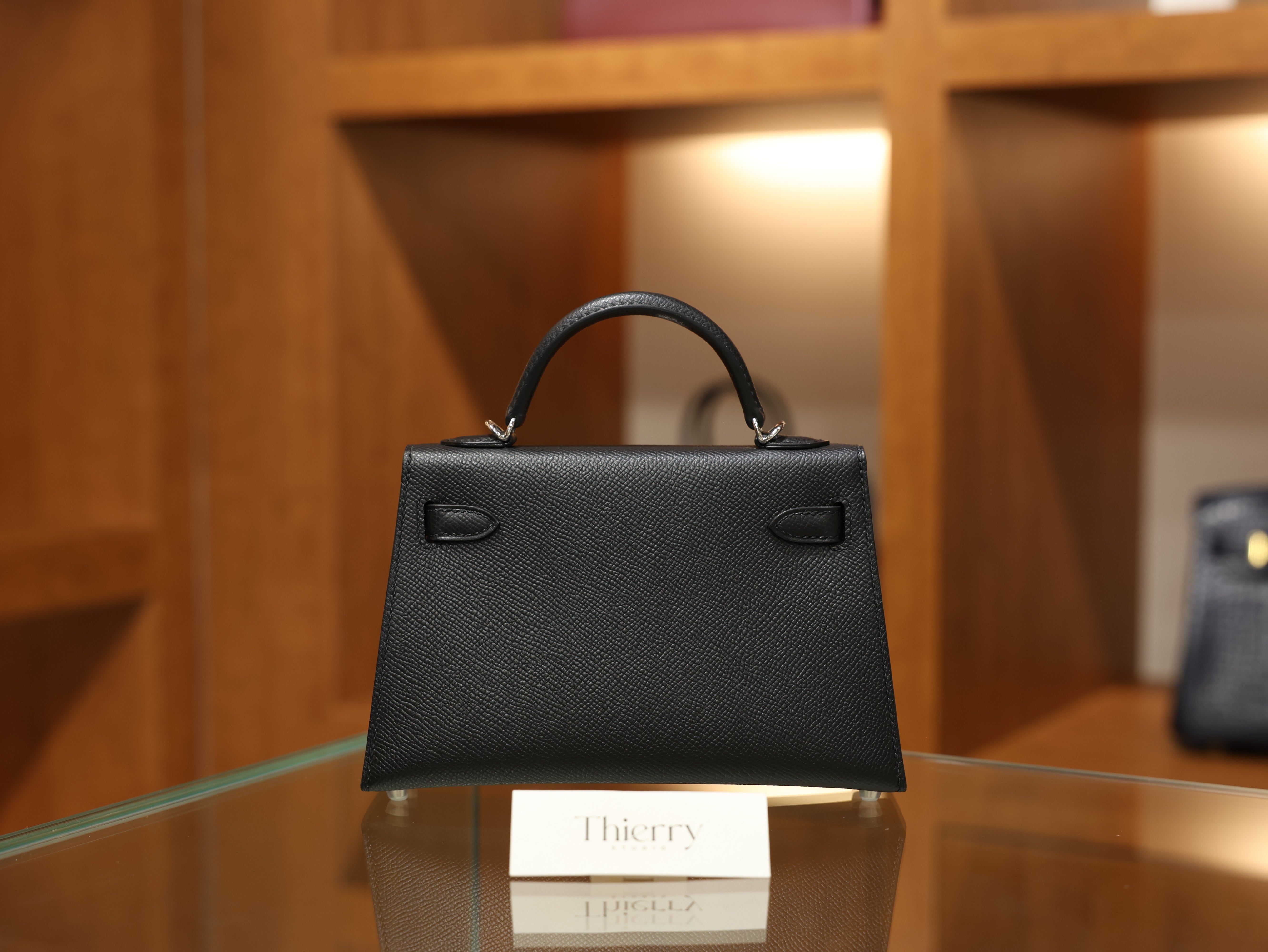 Kelly mini 2 epsom black PHW