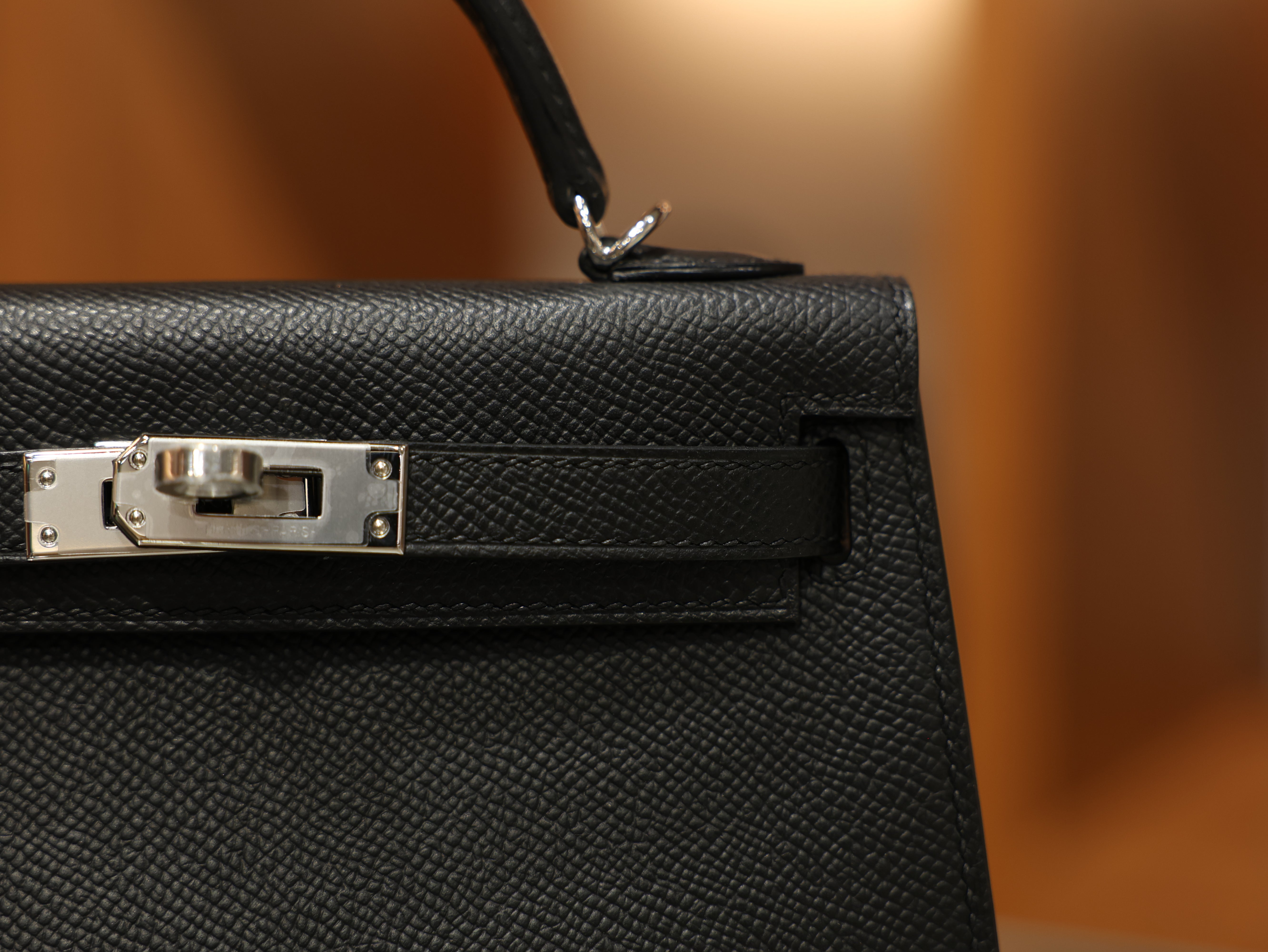 Kelly mini 2 epsom black PHW