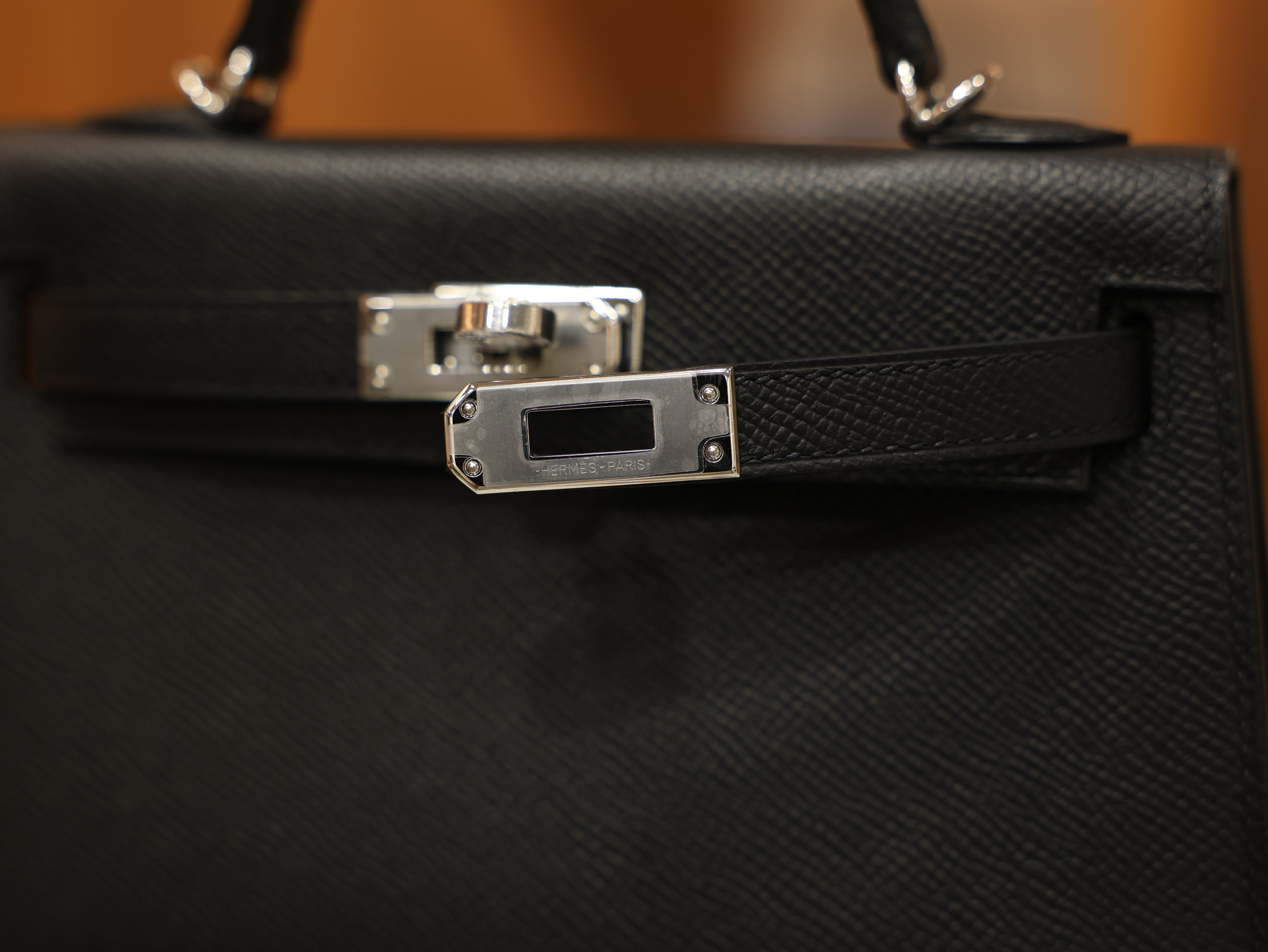 Kelly mini 2 epsom black PHW