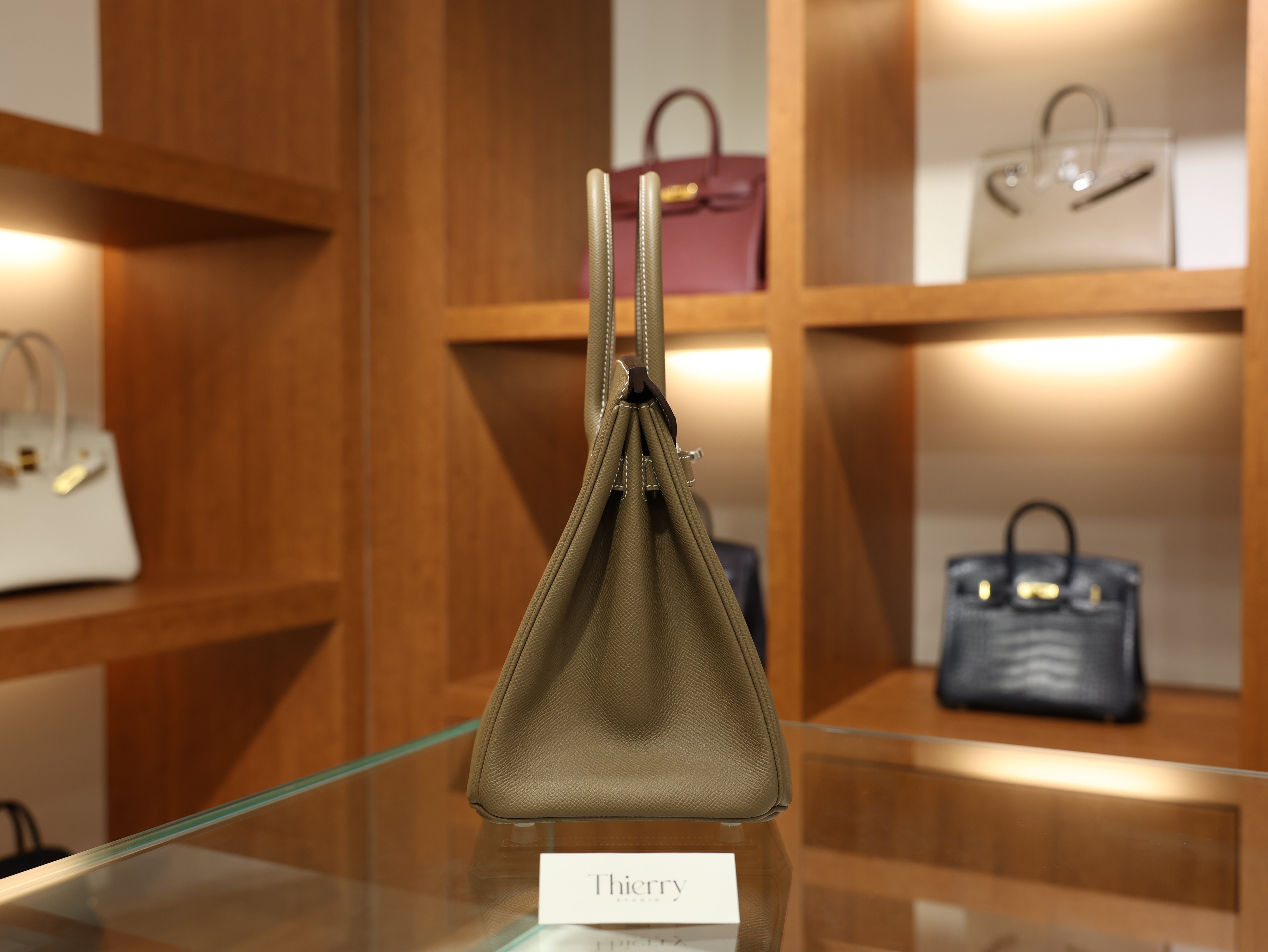 Birkin 30 epsom retourne etoupe PHW