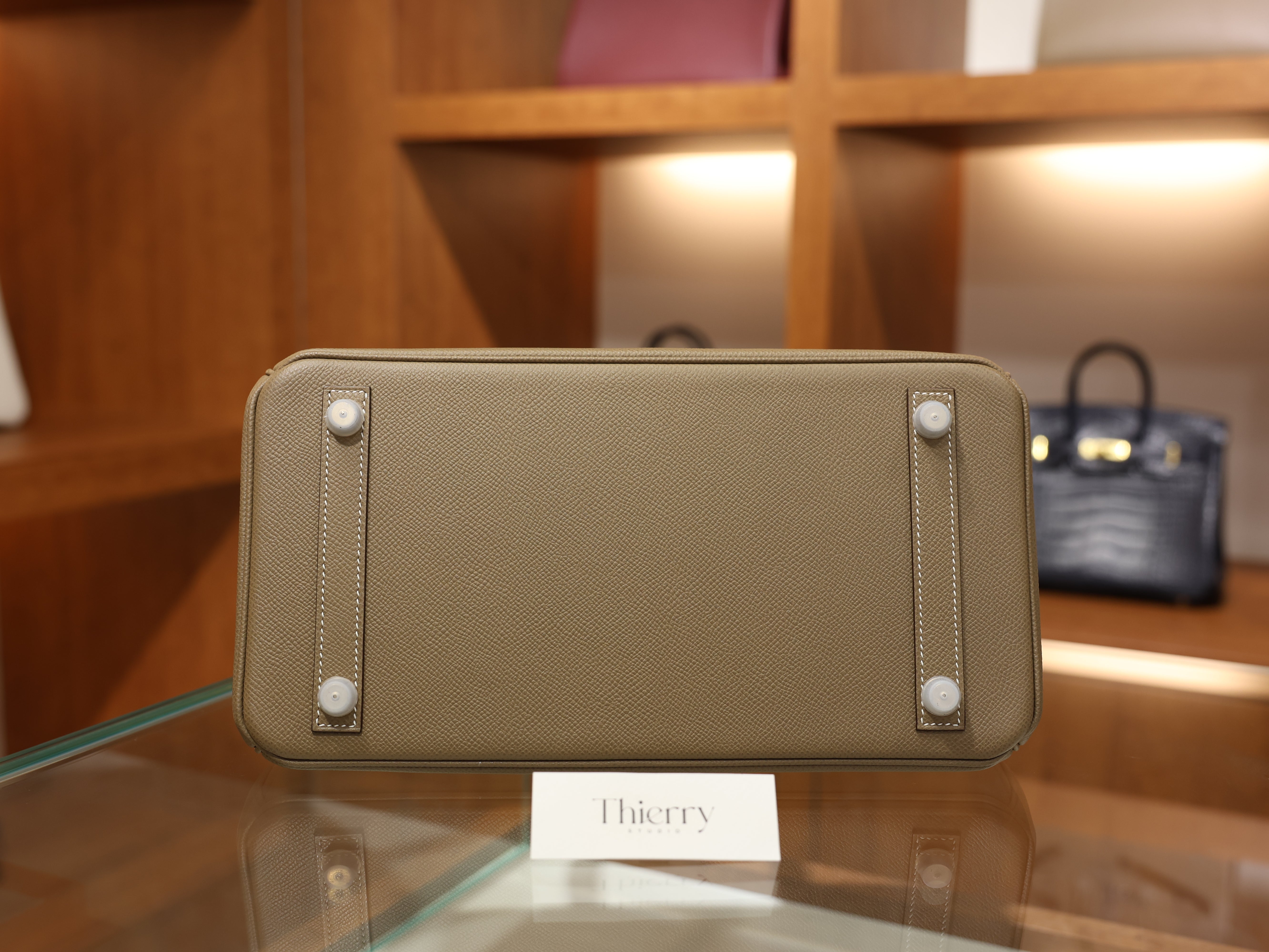 Birkin 30 epsom retourne etoupe PHW