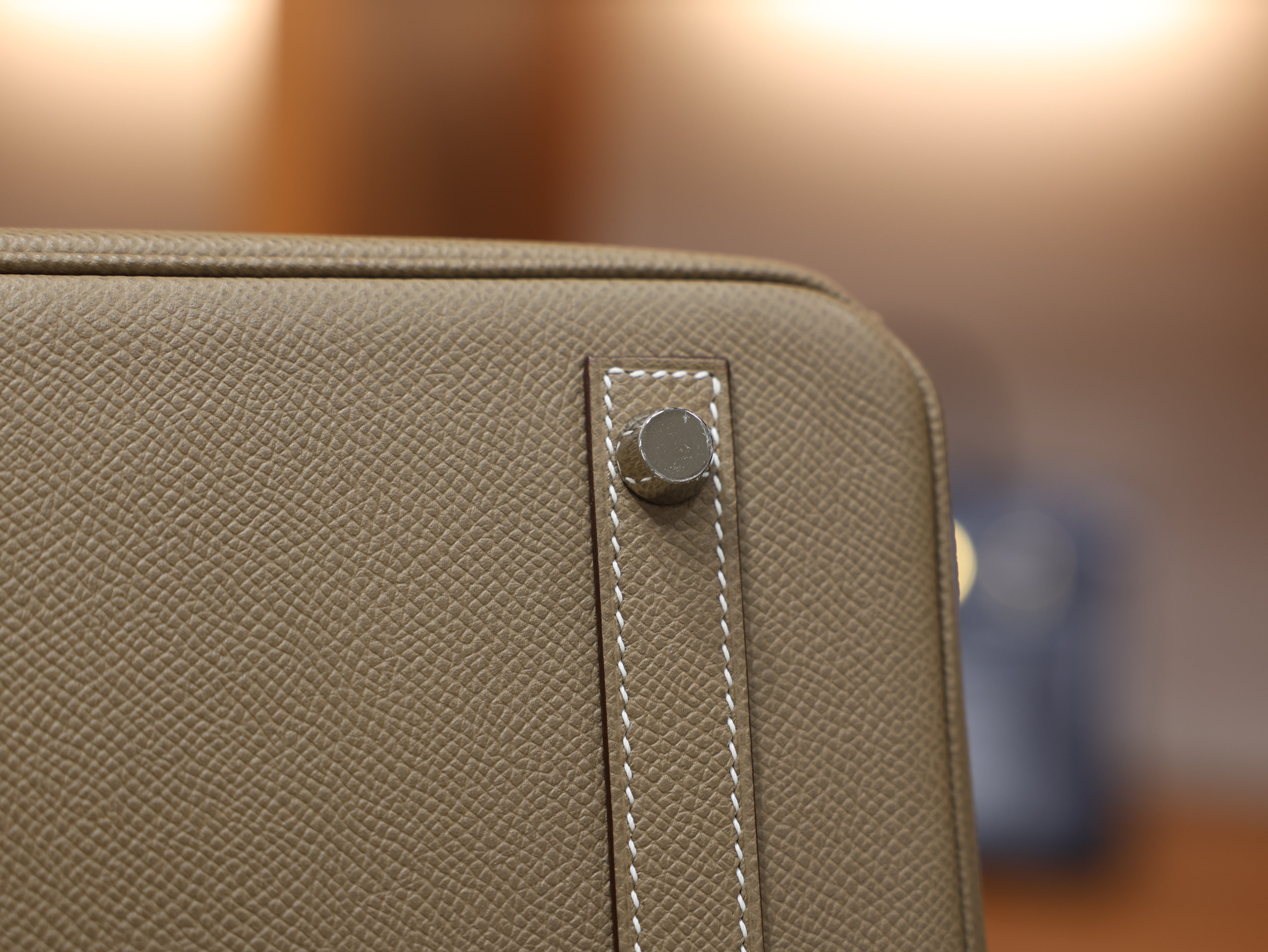 Birkin 30 epsom retourne etoupe PHW