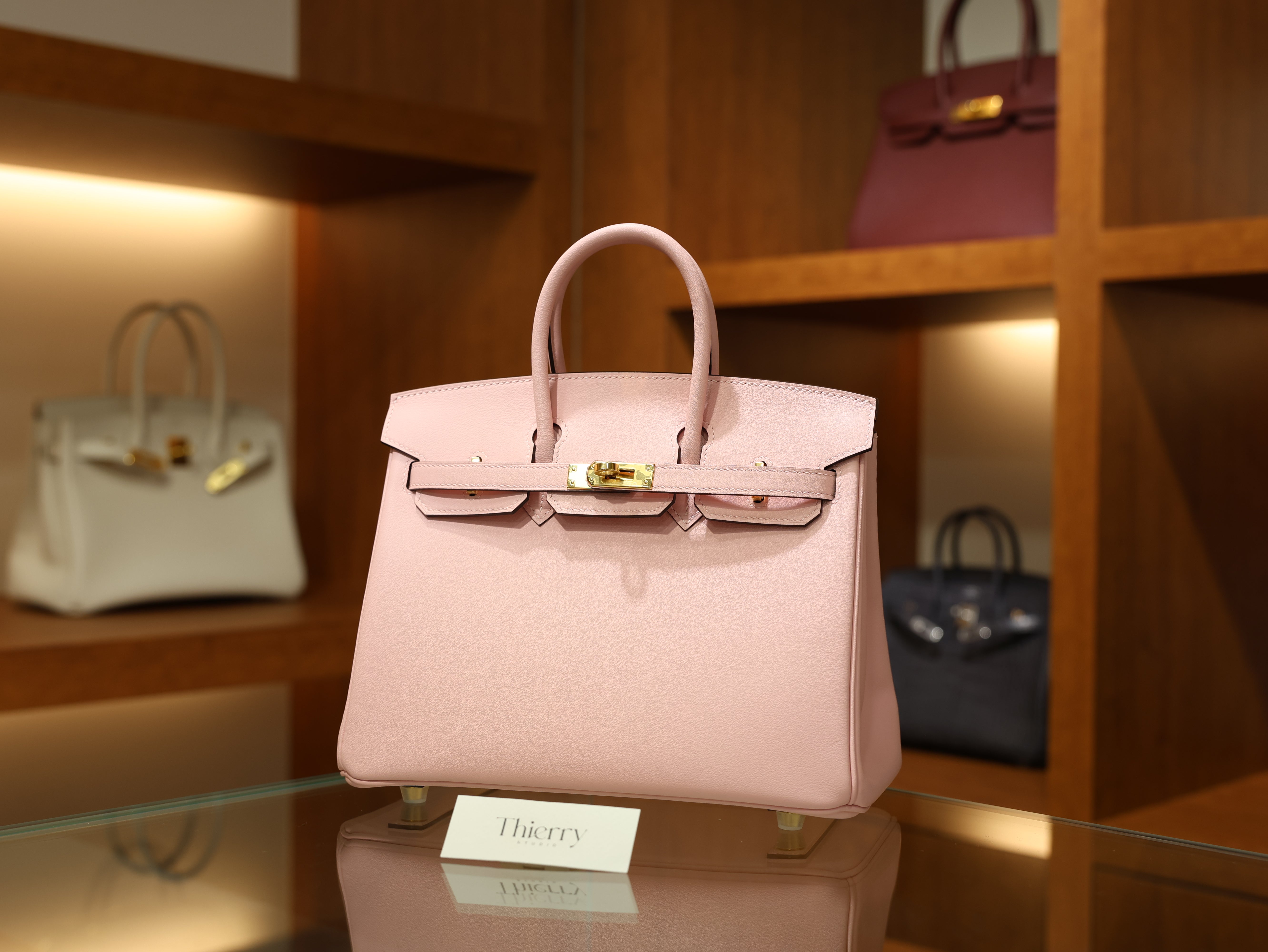 Birkin 25 swift rose sakura GHW