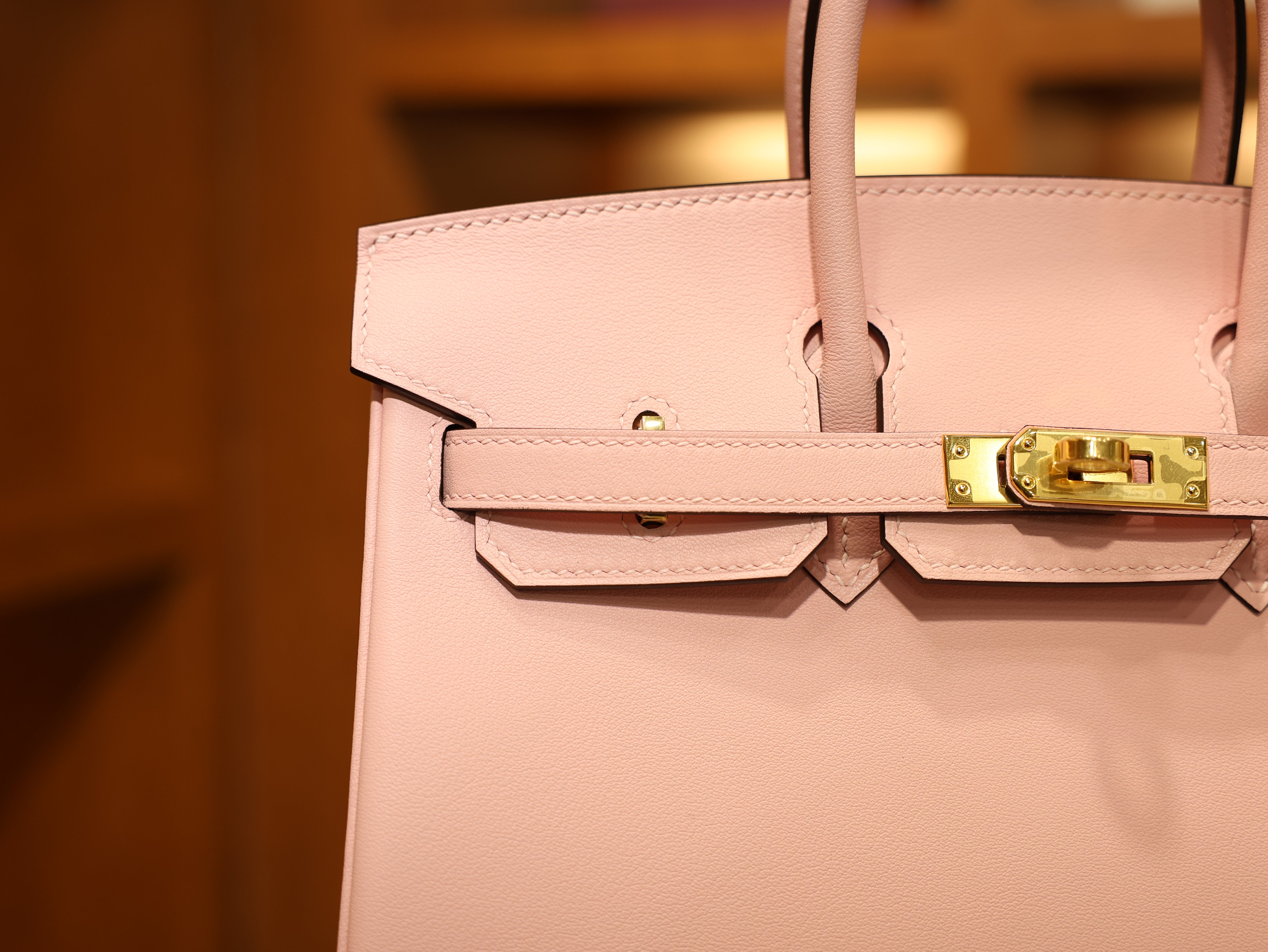 버킨 25 스위프트 로즈사쿠라 금장