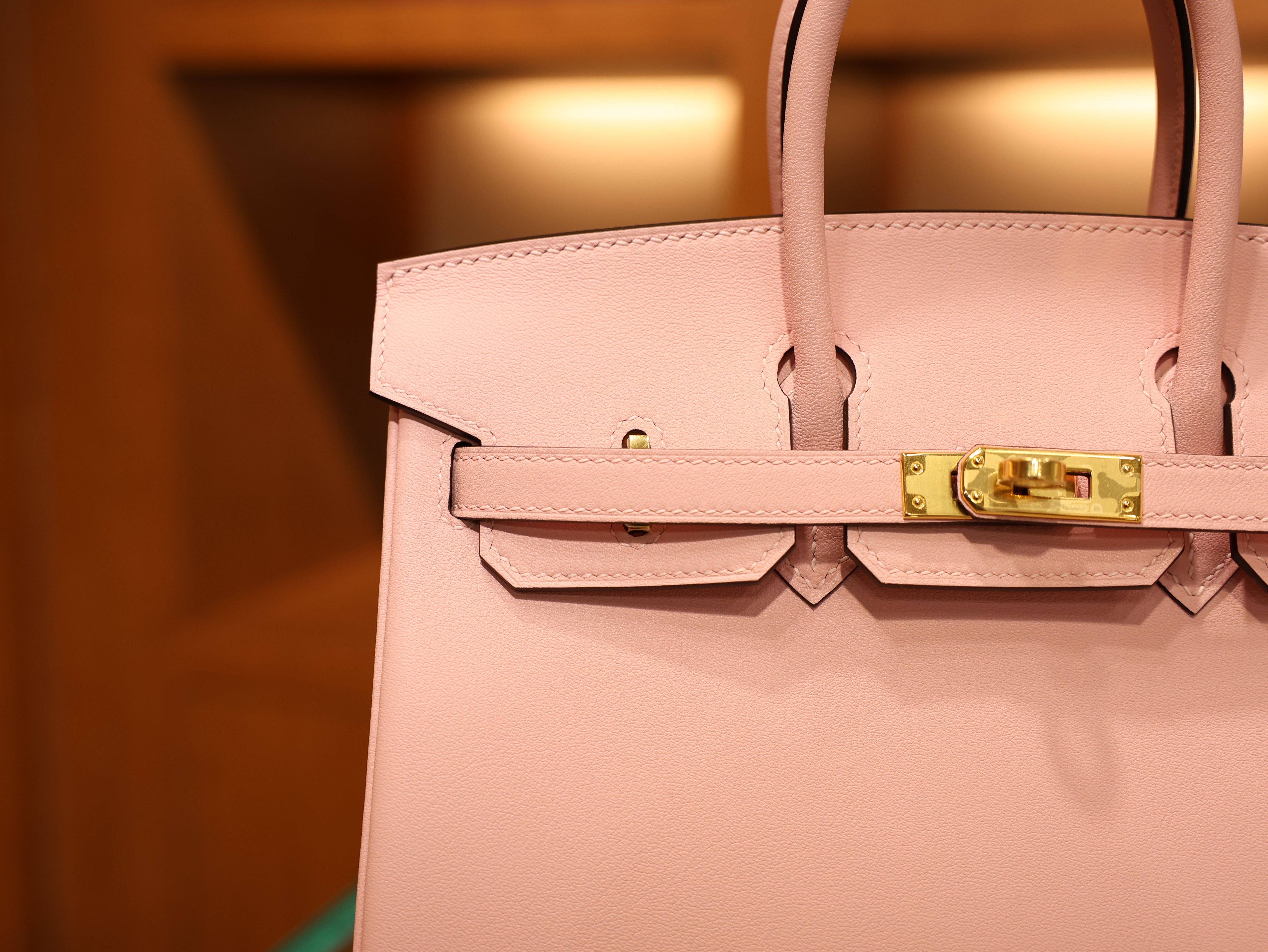 버킨 25 스위프트 로즈사쿠라 금장