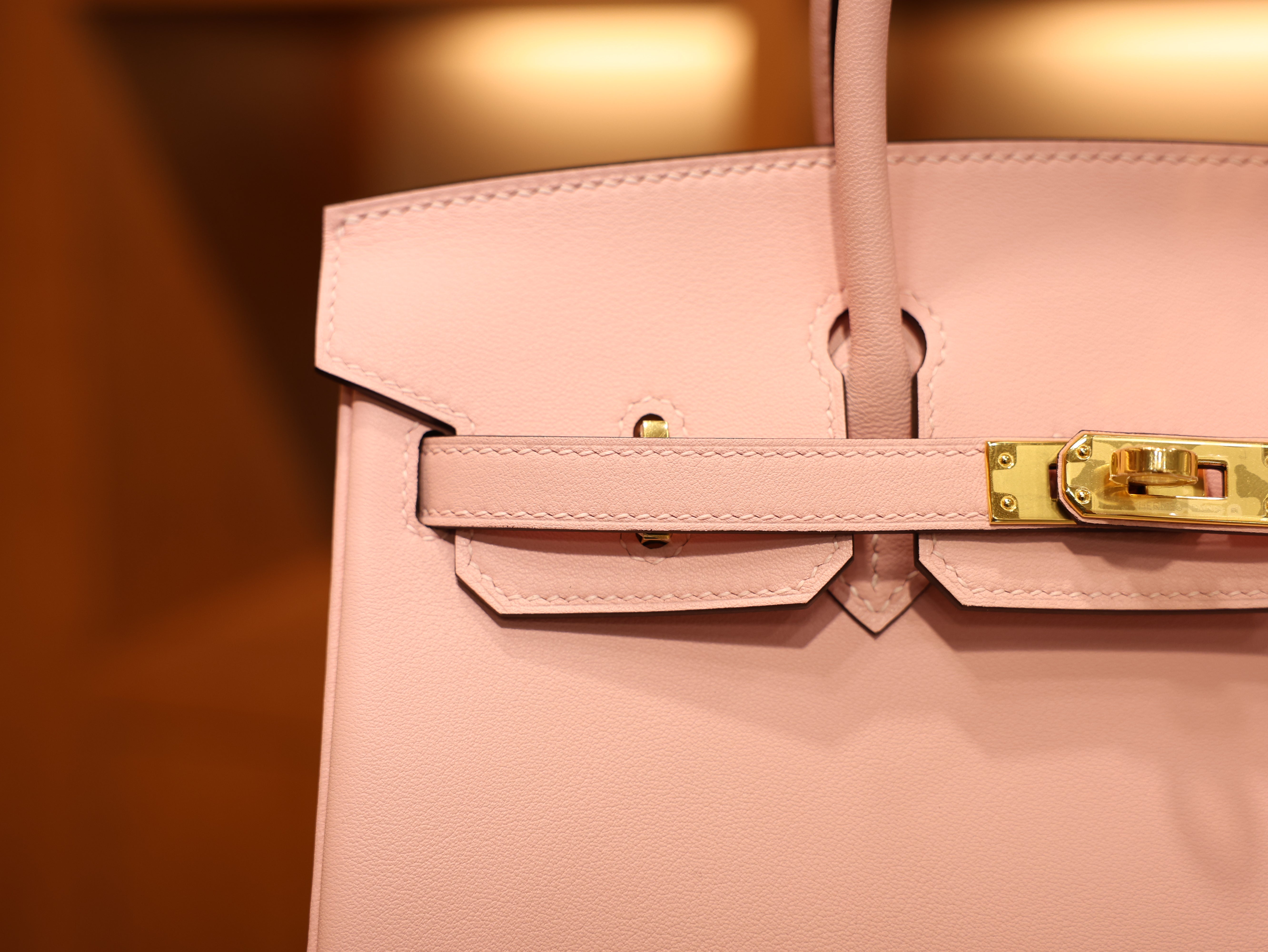 버킨 25 스위프트 로즈사쿠라 금장