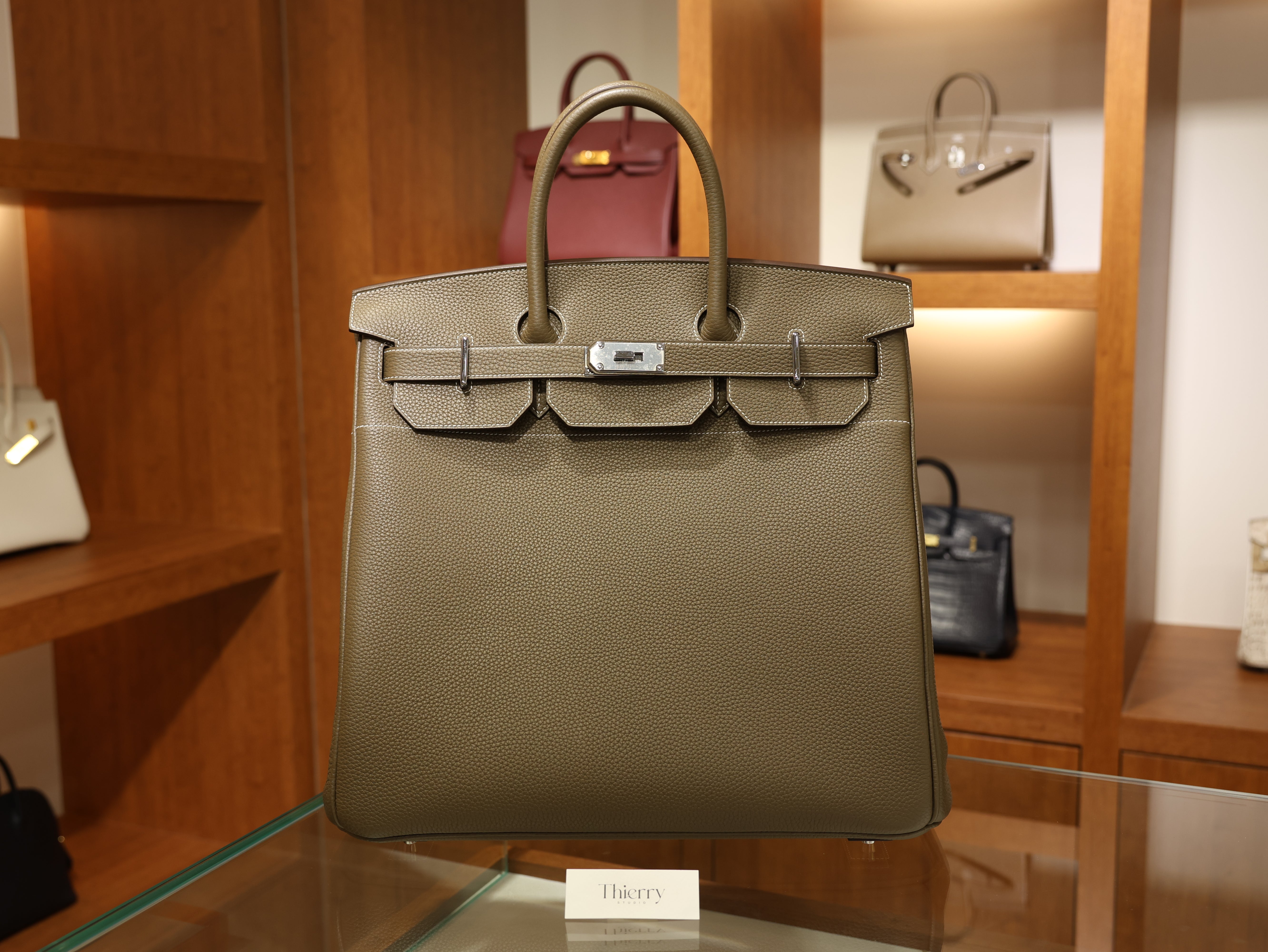 Birkin 40 HAC togo etoupe PHW