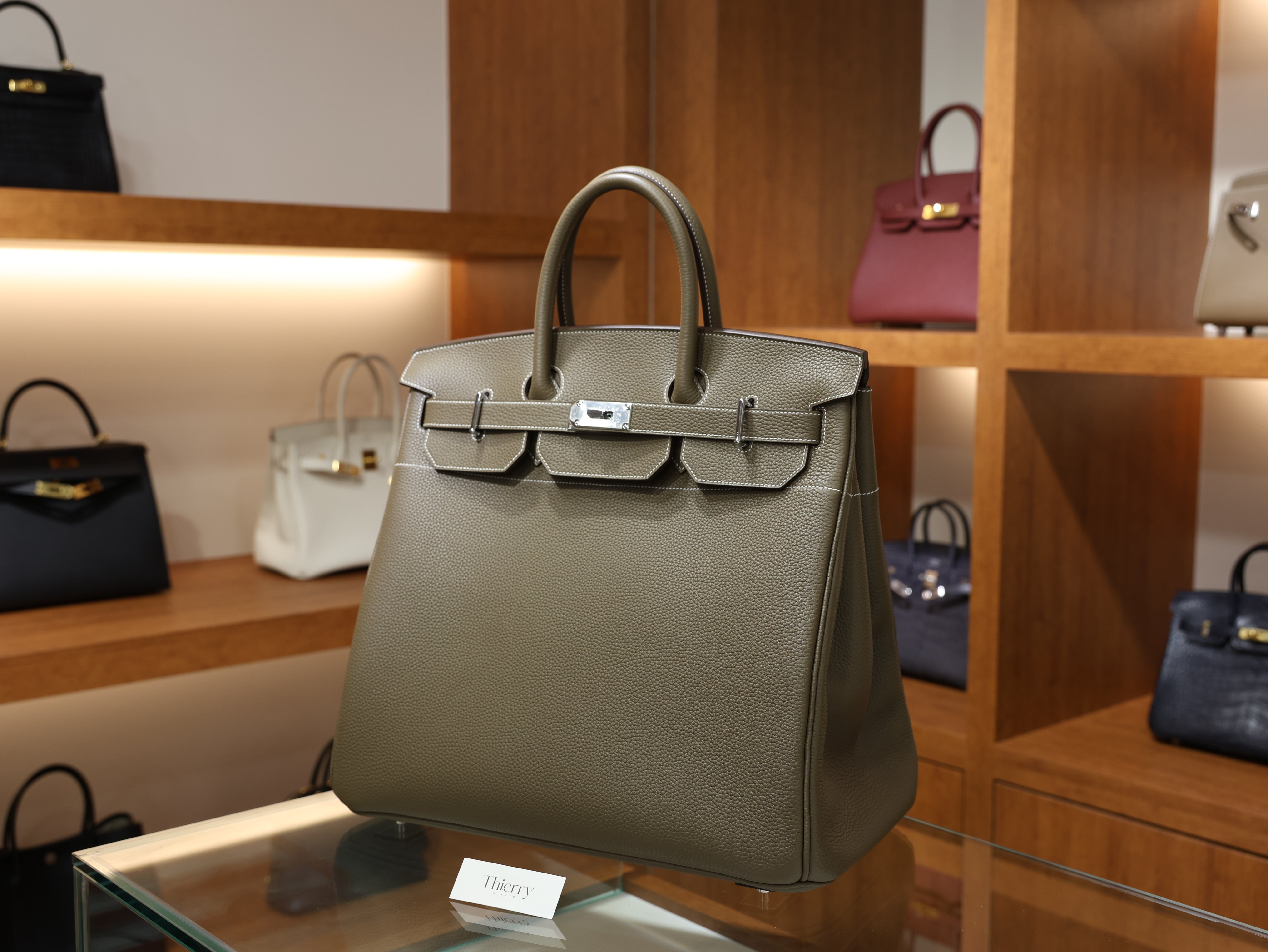 Birkin 40 HAC togo etoupe PHW