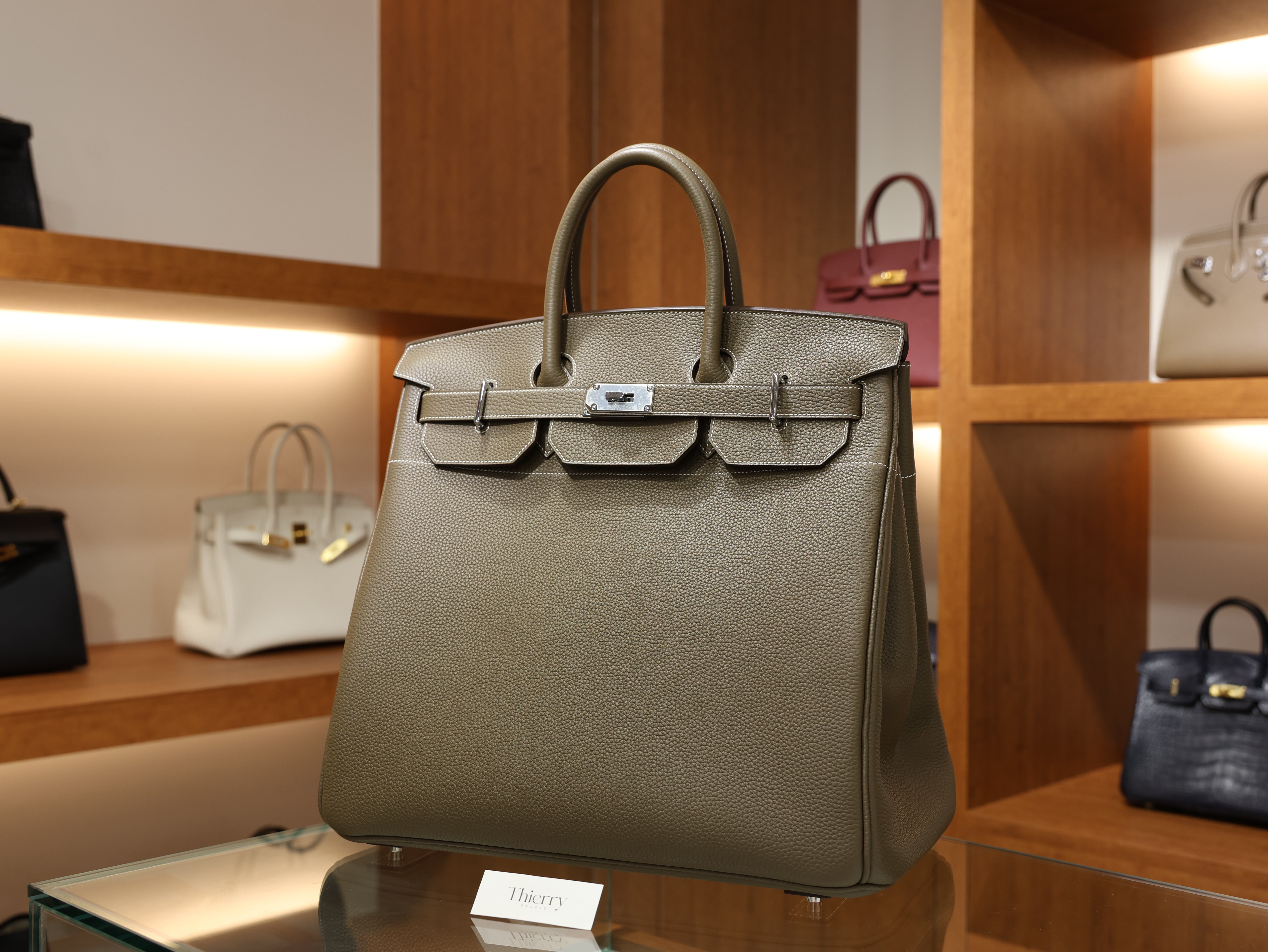 Birkin 40 HAC togo etoupe PHW