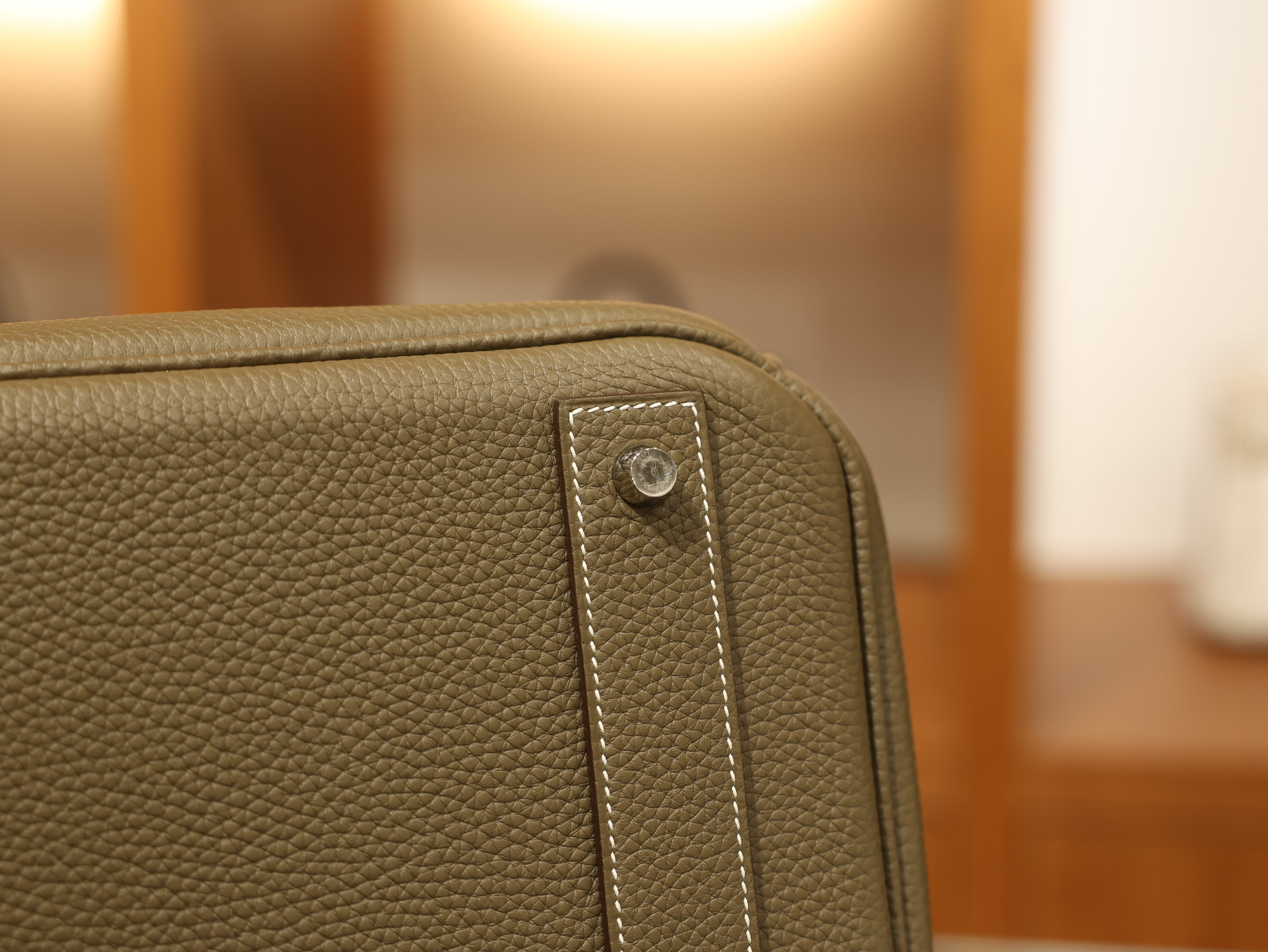 Birkin 40 HAC togo etoupe PHW