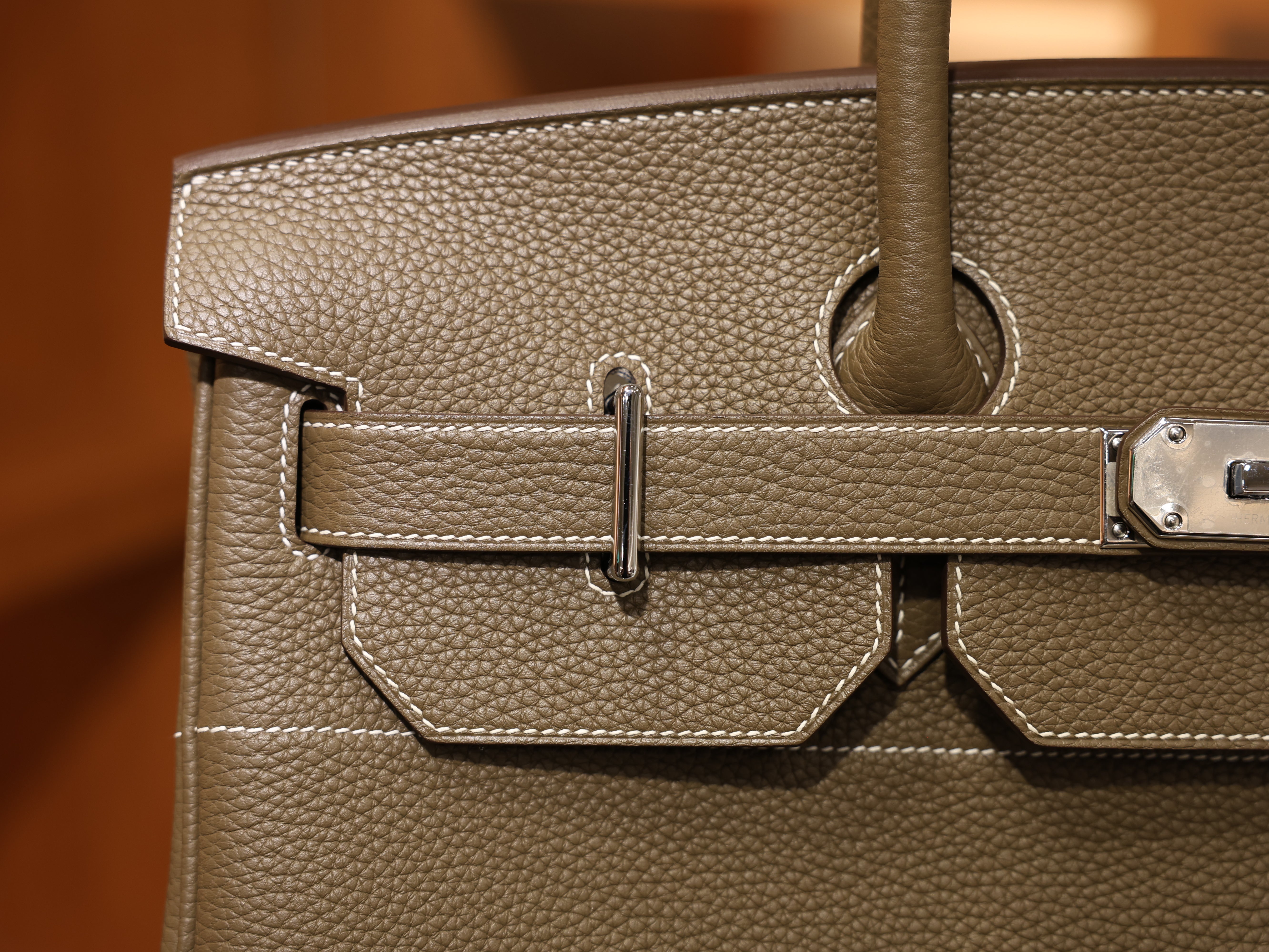 Birkin 40 HAC togo etoupe PHW