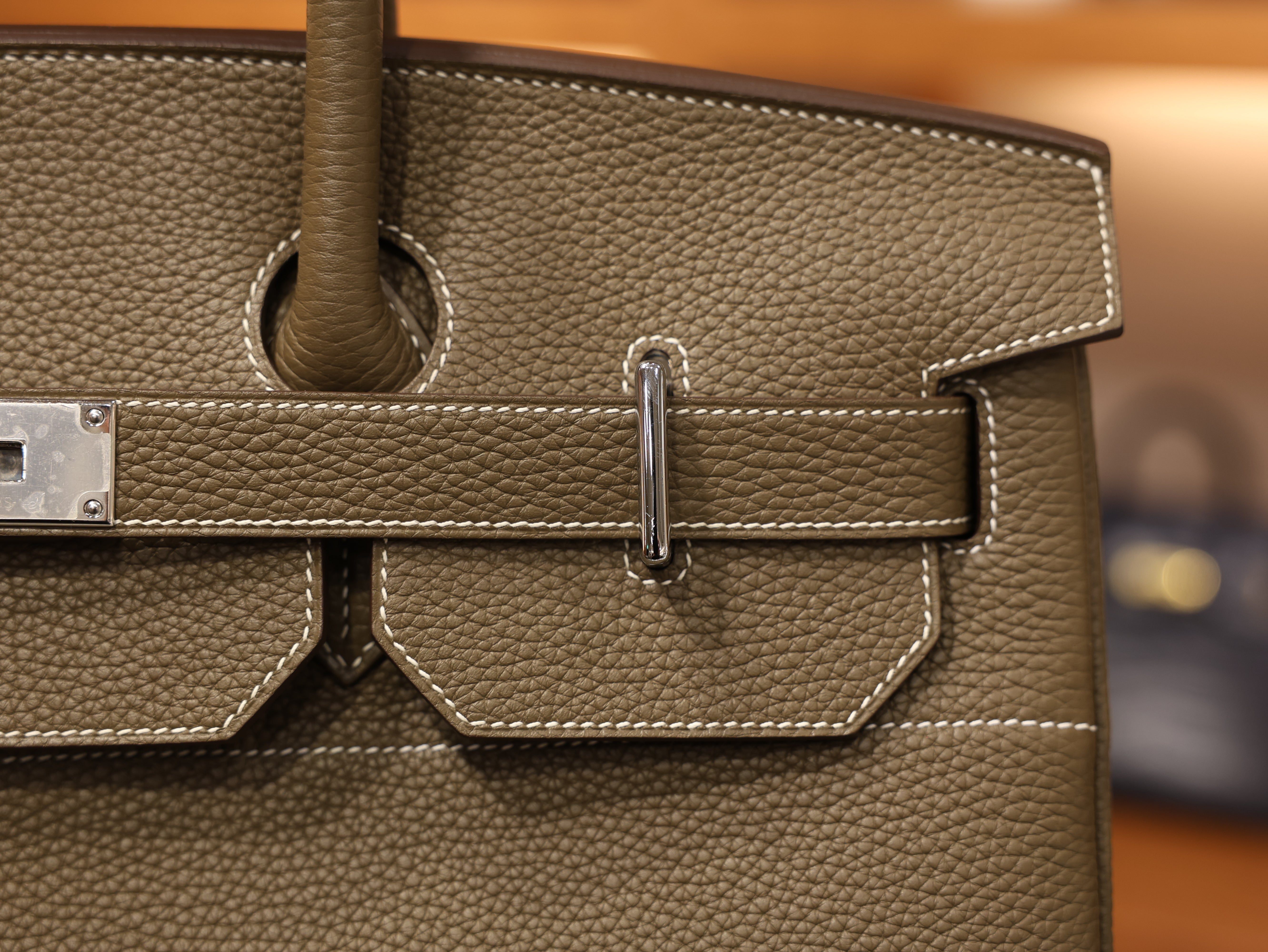 Birkin 40 HAC togo etoupe PHW