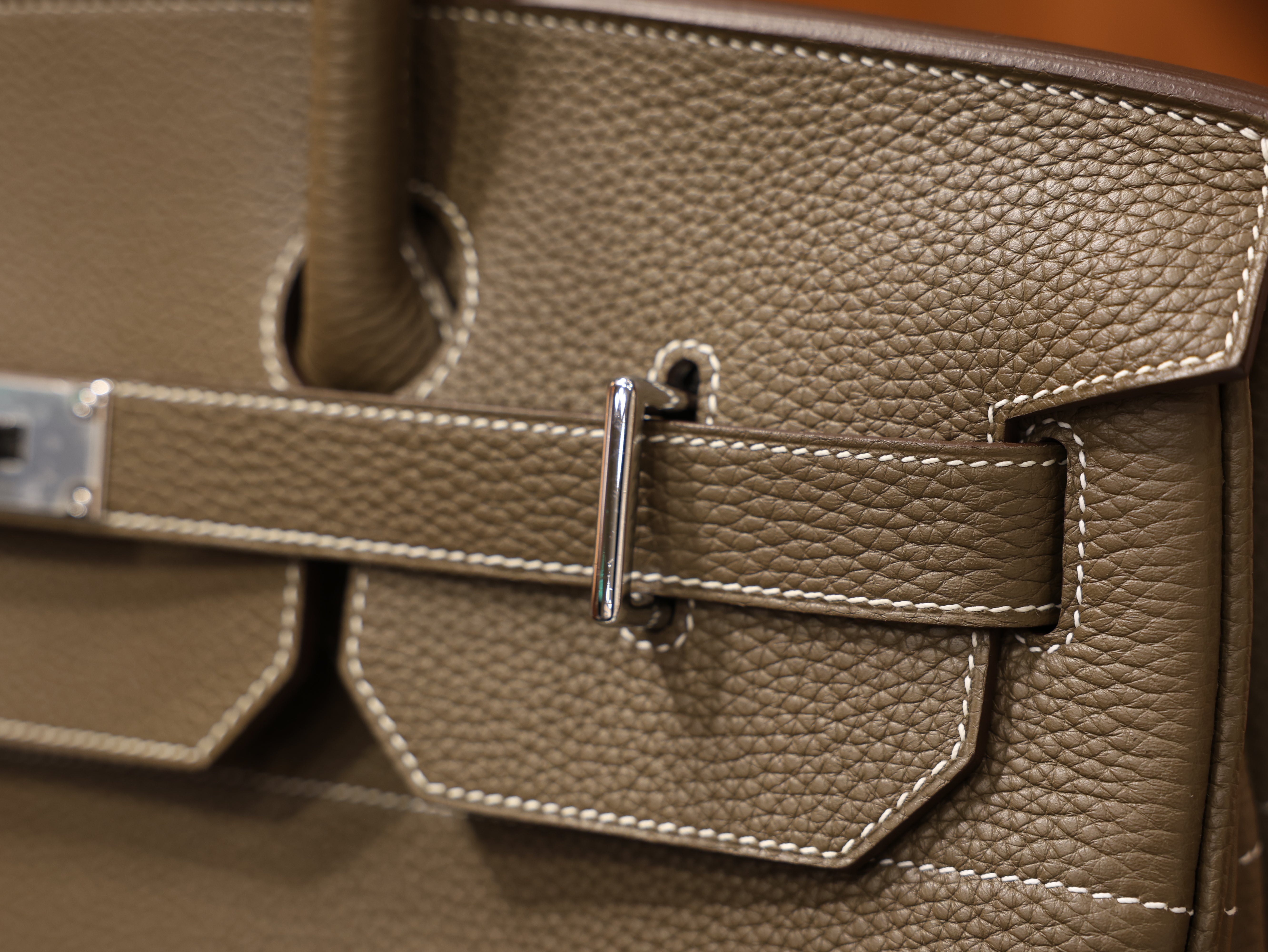 Birkin 40 HAC togo etoupe PHW