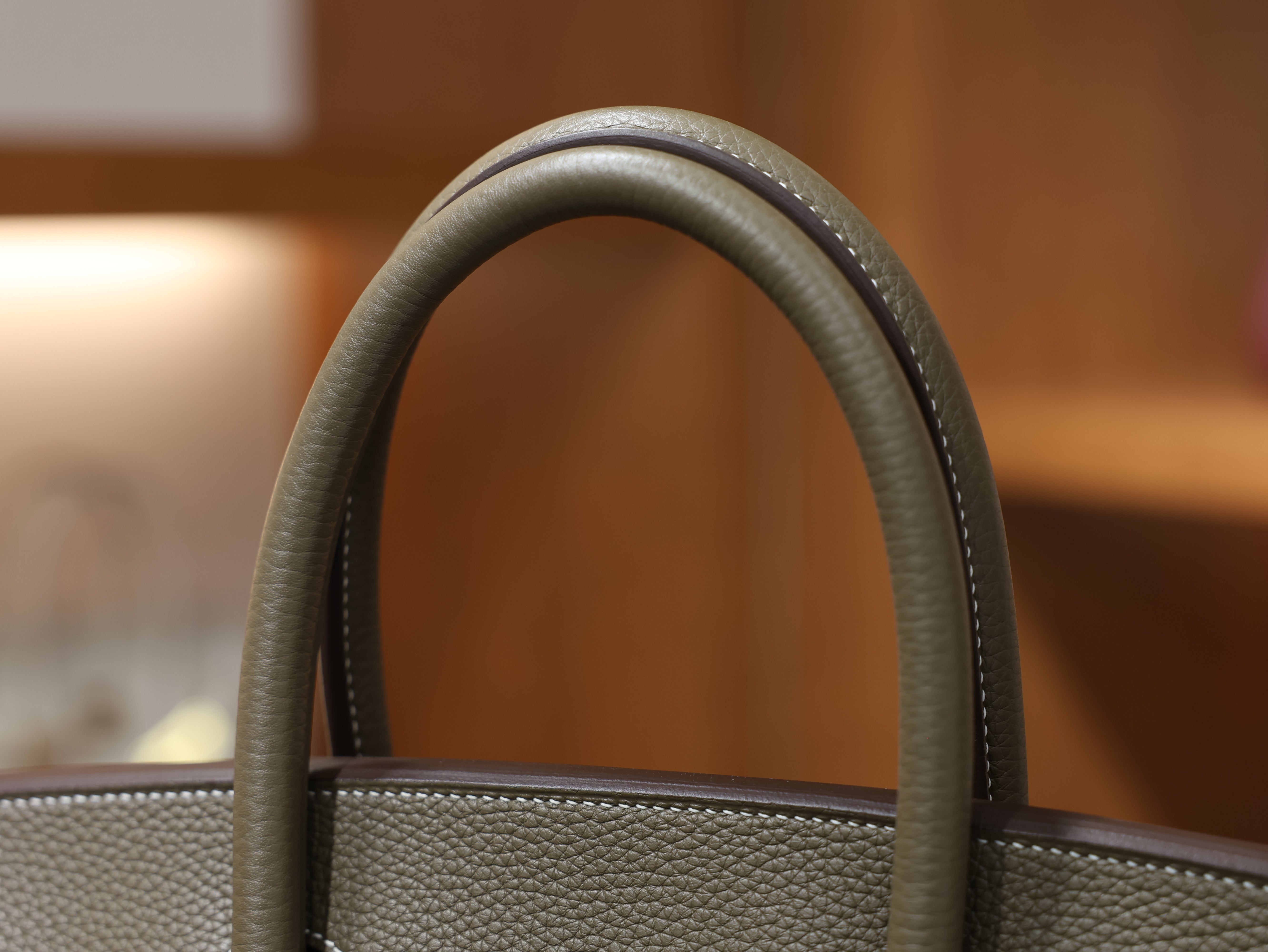 Birkin 40 HAC togo etoupe PHW