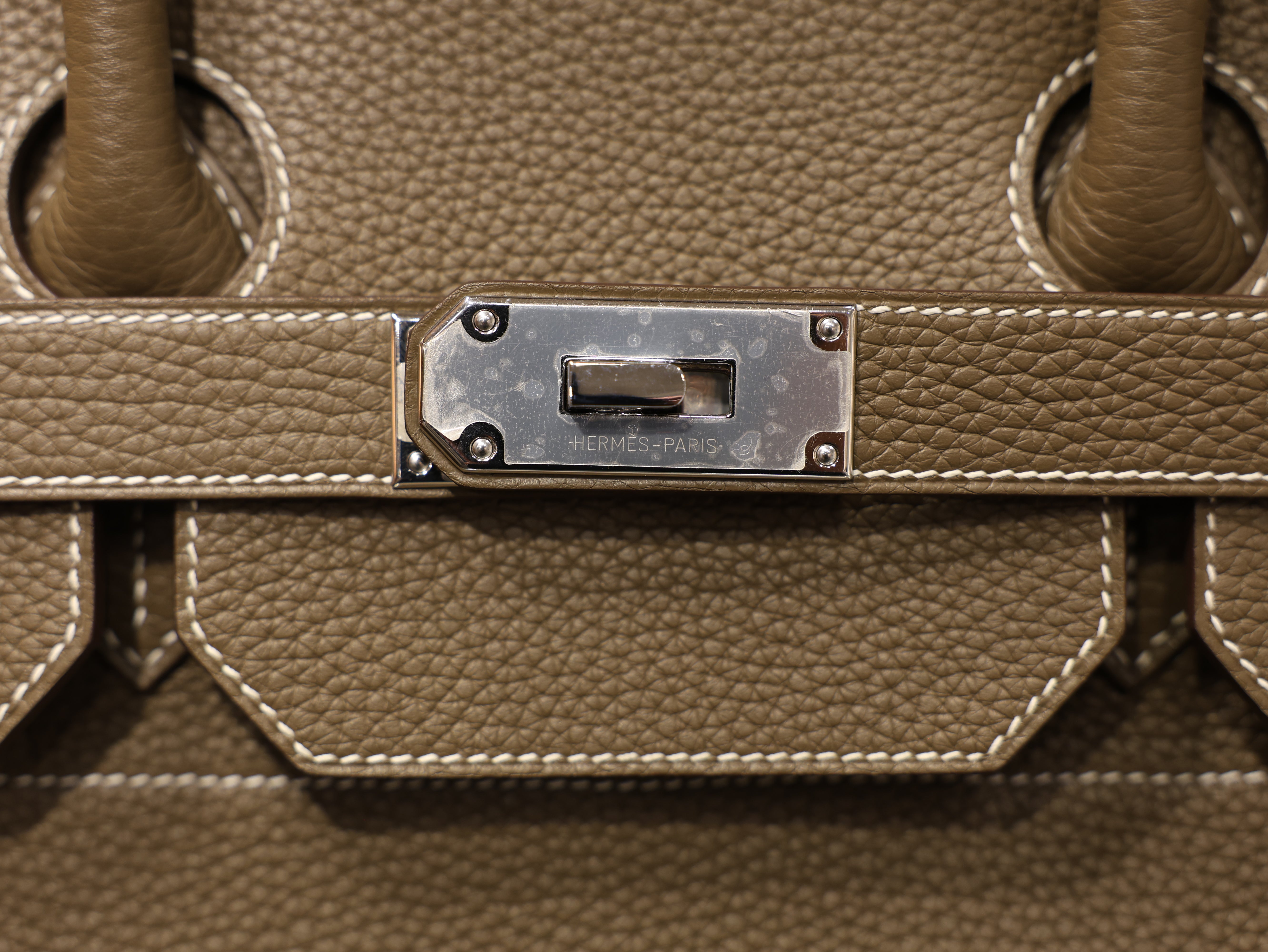 Birkin 40 HAC togo etoupe PHW