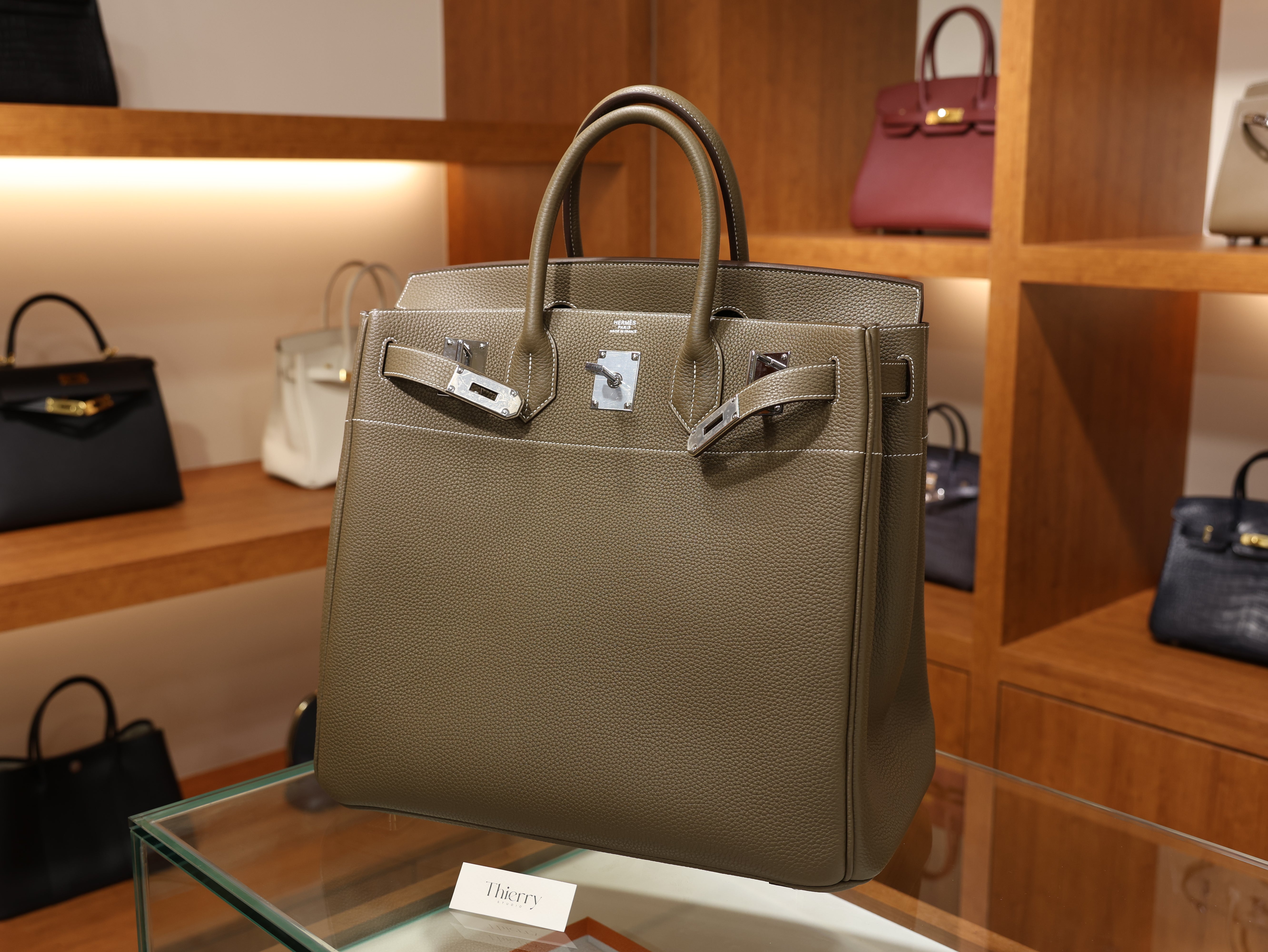 Birkin 40 HAC togo etoupe PHW