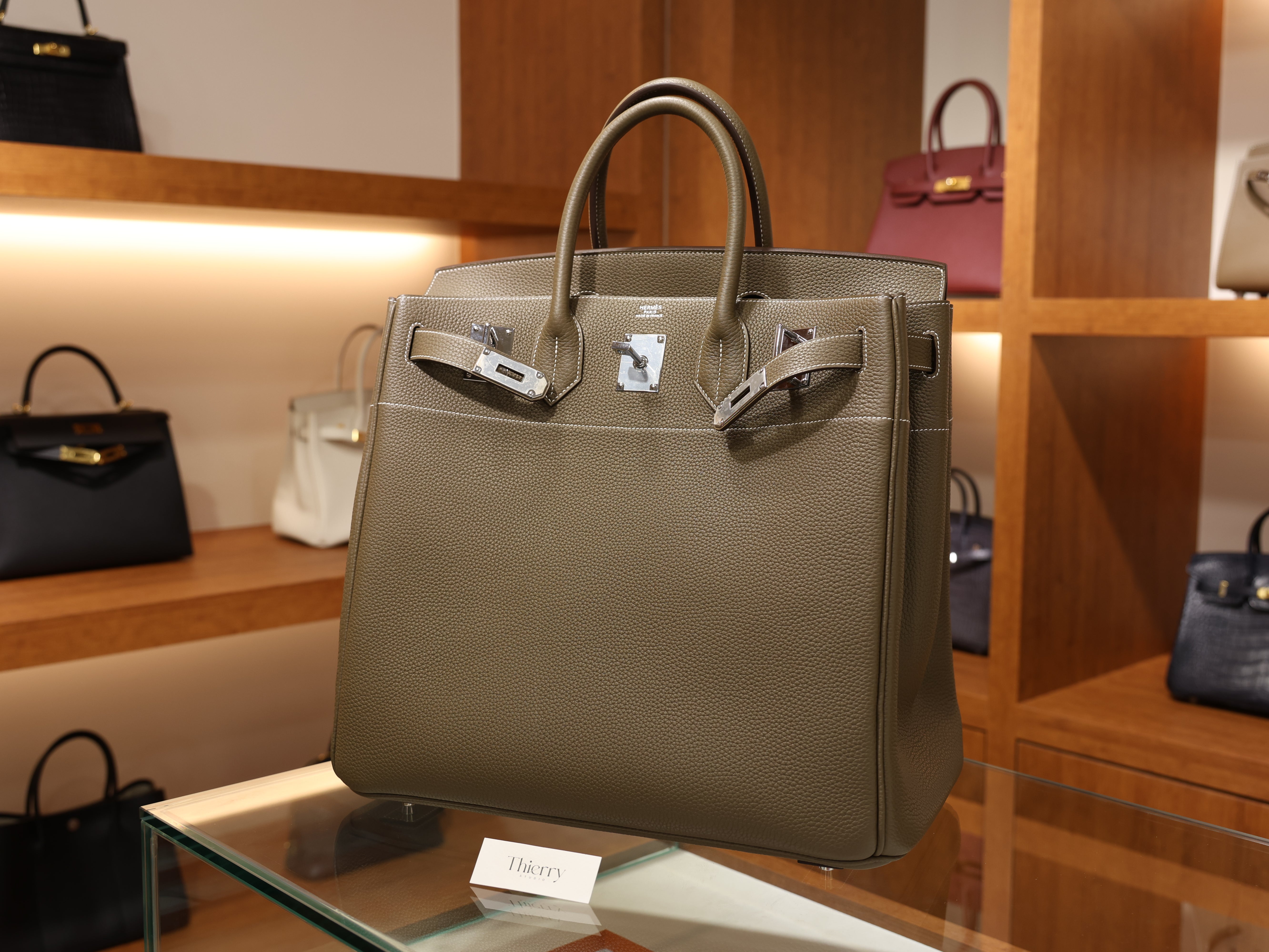 Birkin 40 HAC togo etoupe PHW